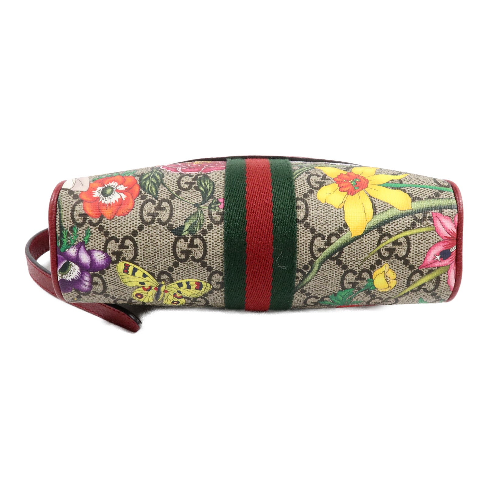 GUCCI 塗層帆布Ophidia GG Supreme Floral肩背袋