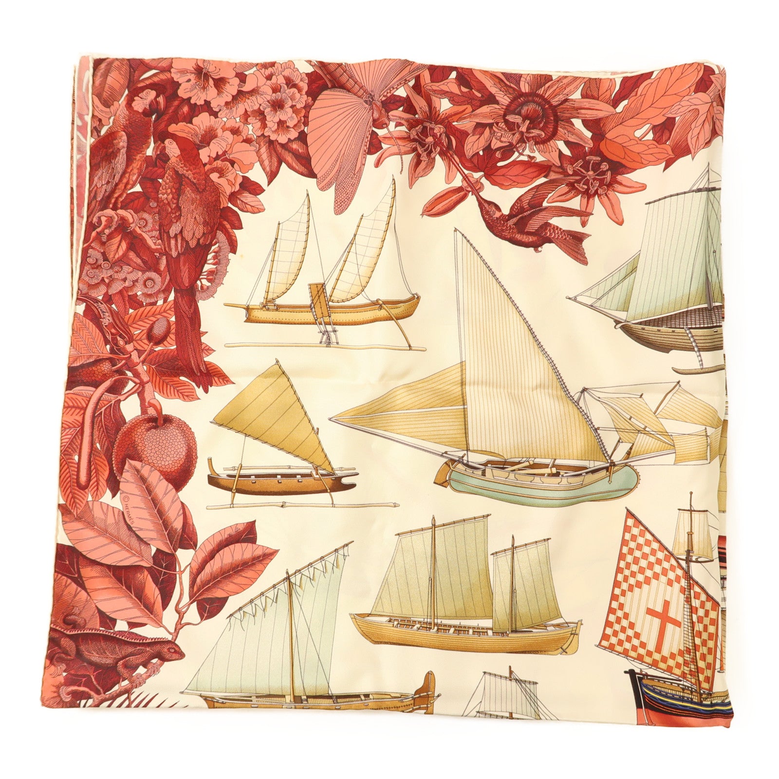 HERMES 絲質90x90 Scarf絲巾