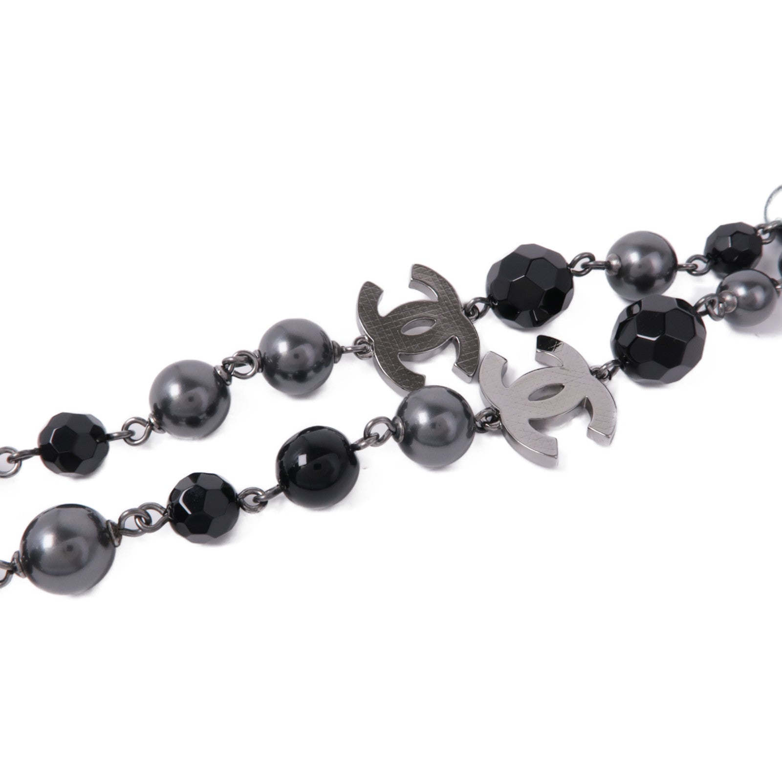 CHANEL PVC/金屬Necklace項鍊