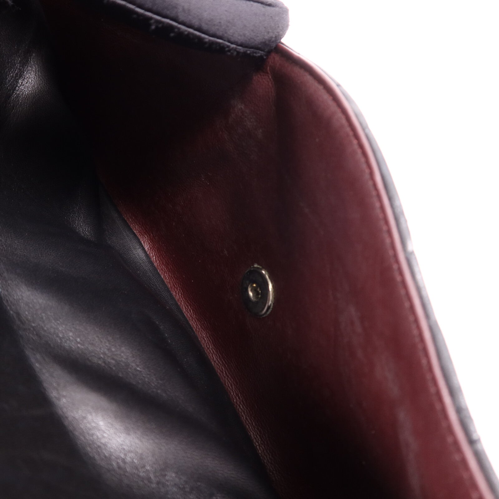 CHANEL 羊皮皮革Large Classic銀扣鏈帶肩背袋