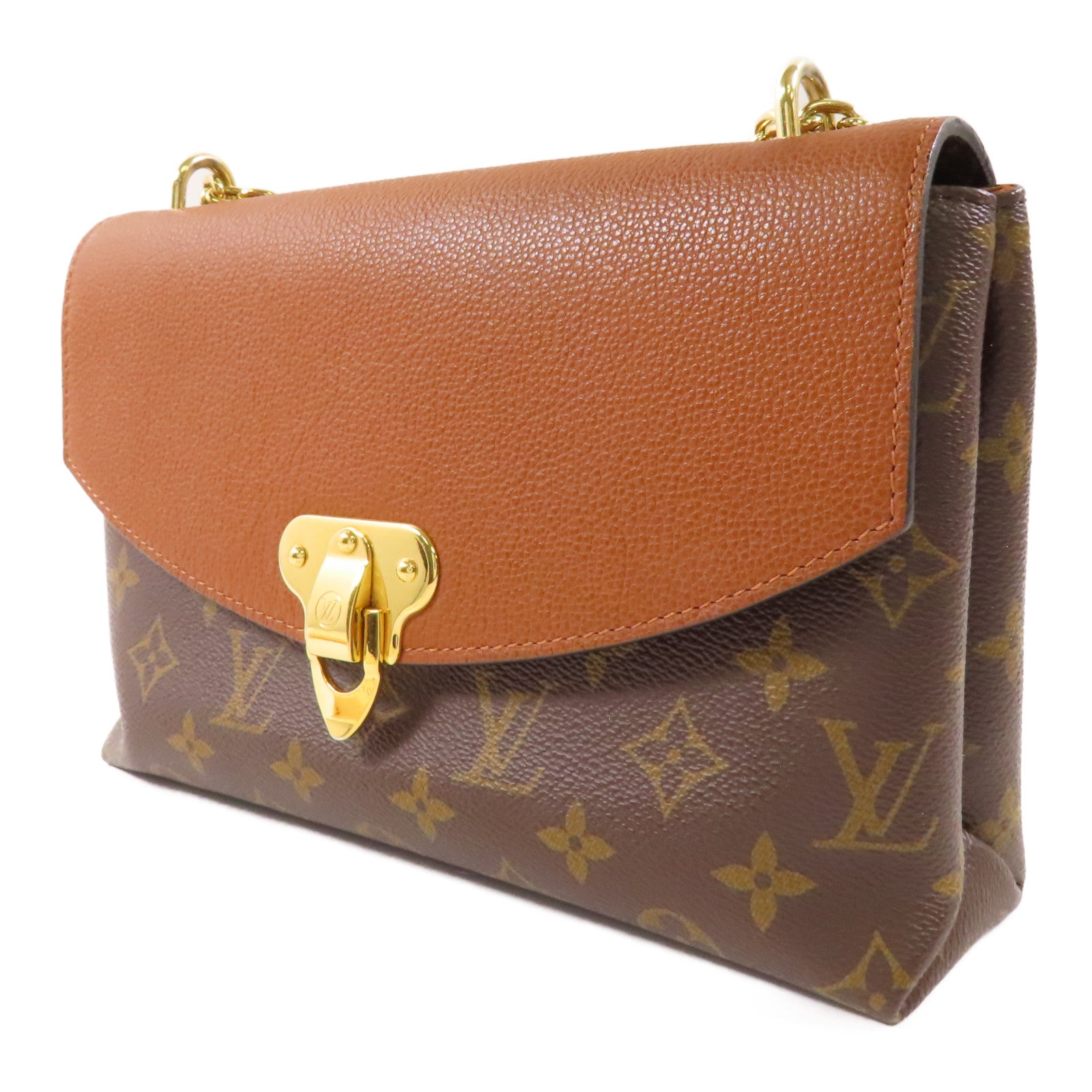 LOUIS VUITTON 【激減優惠】Monogram Saint Placide金扣鏈帶肩背袋