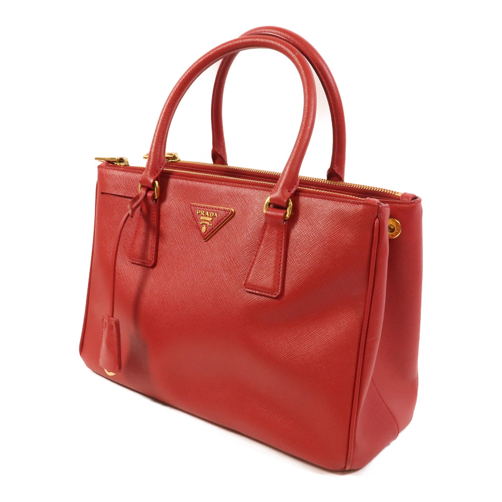 PRADA Saffiano皮革2Way Shoulder手挽肩背兩用袋
