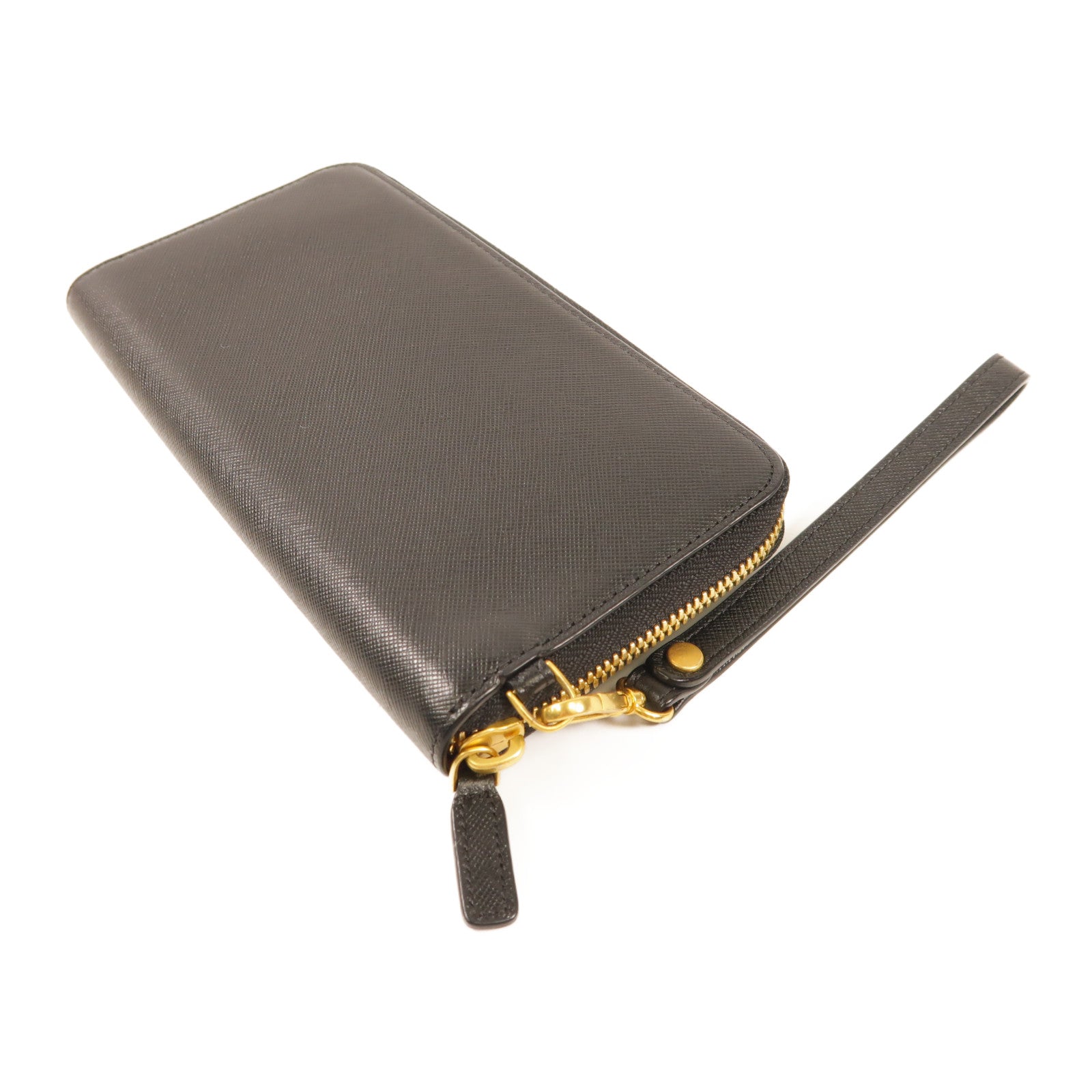 MCM 牛皮皮革Zipper Long Wallet金扣長錢包