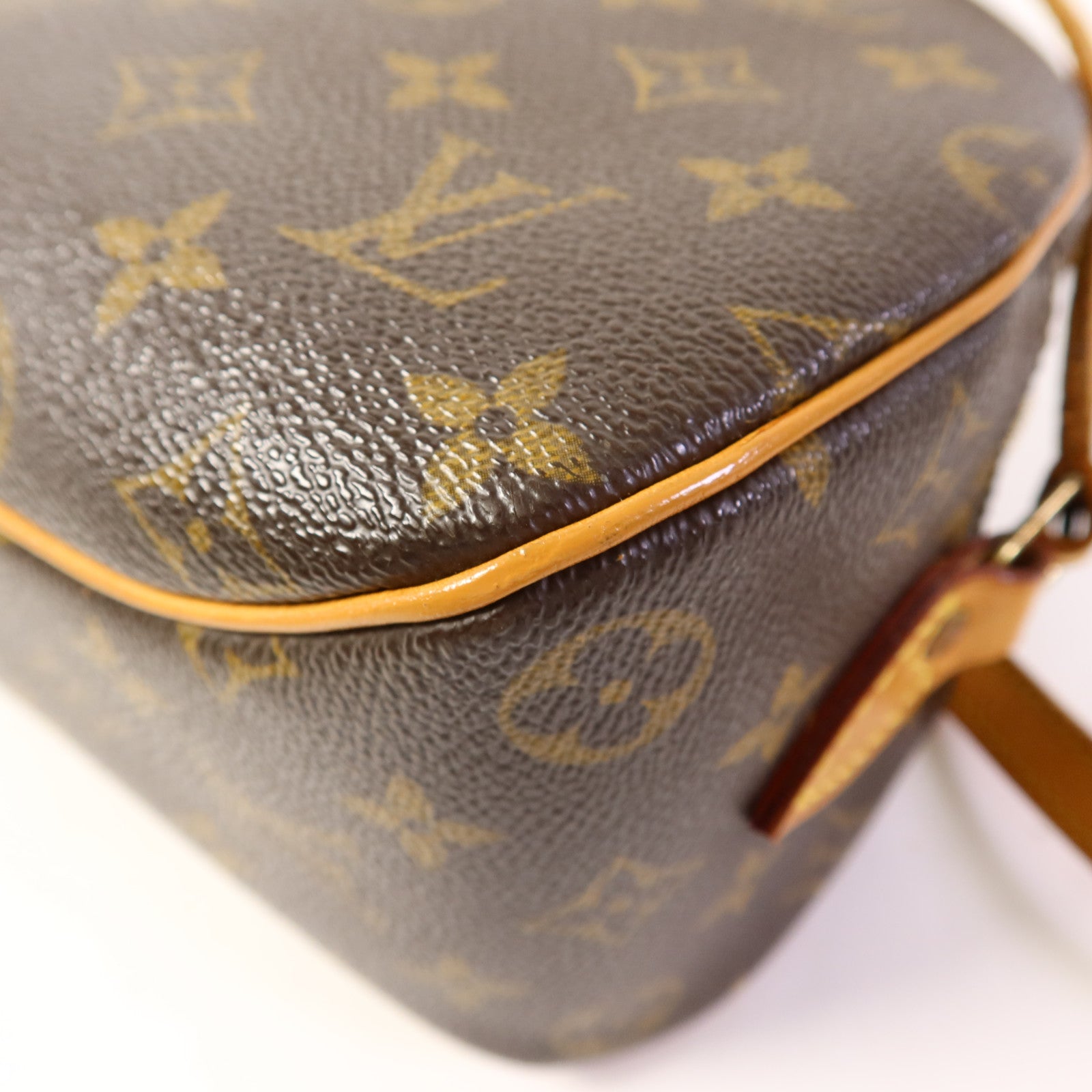LOUIS VUITTON Monogram Blois金扣肩背袋棕色