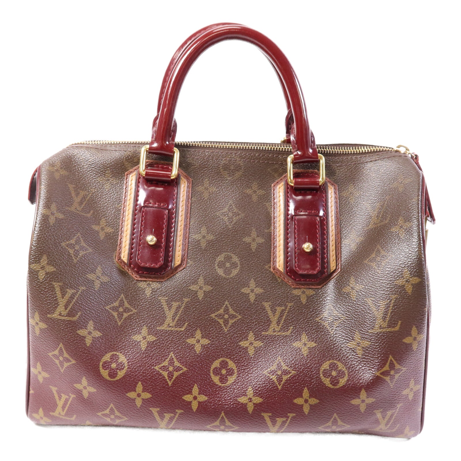 LOUIS VUITTON Monogram Mirage Speedy 30金扣手挽袋