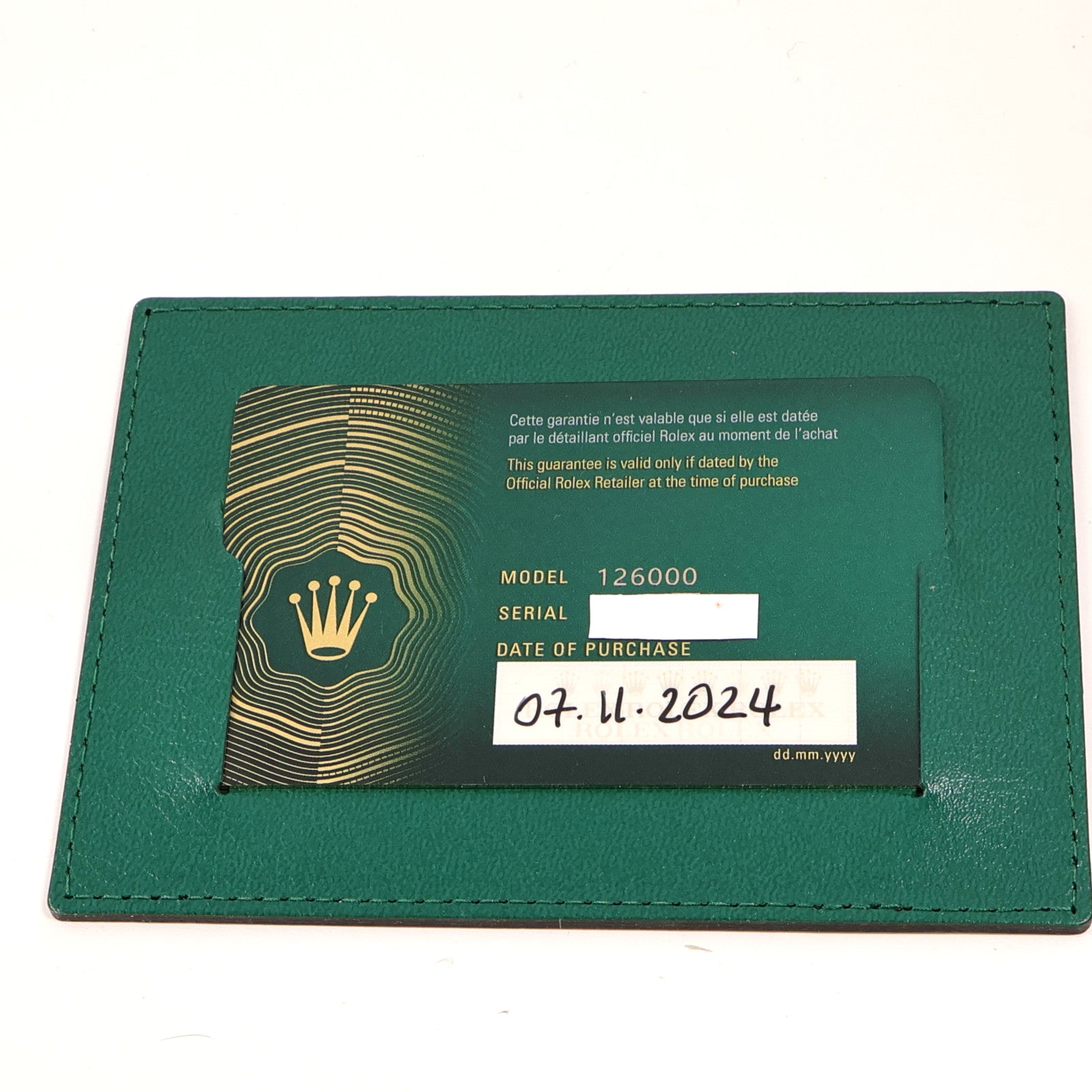 ROLEX Oyster Perpetual 126000