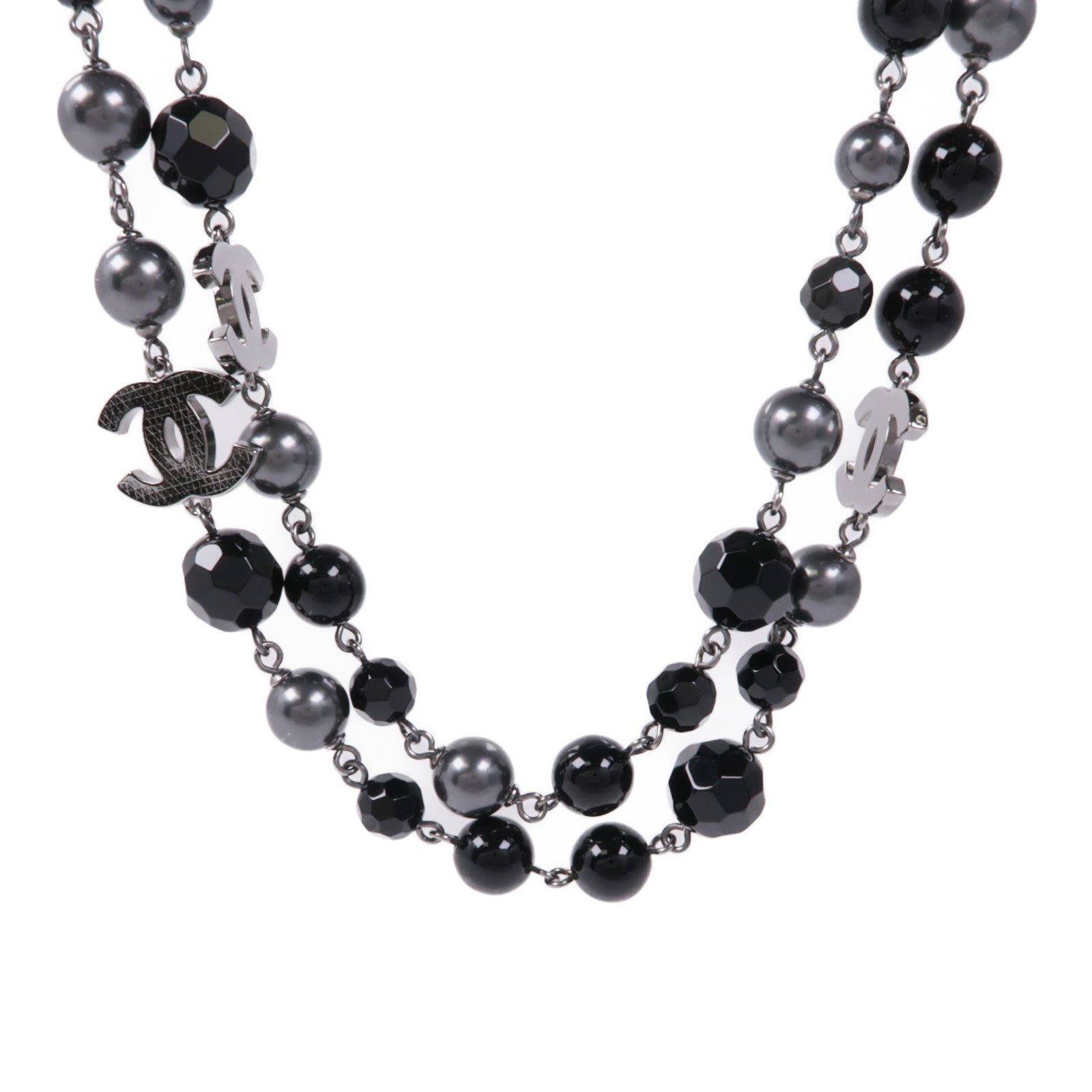 CHANEL PVC/金屬Necklace項鍊