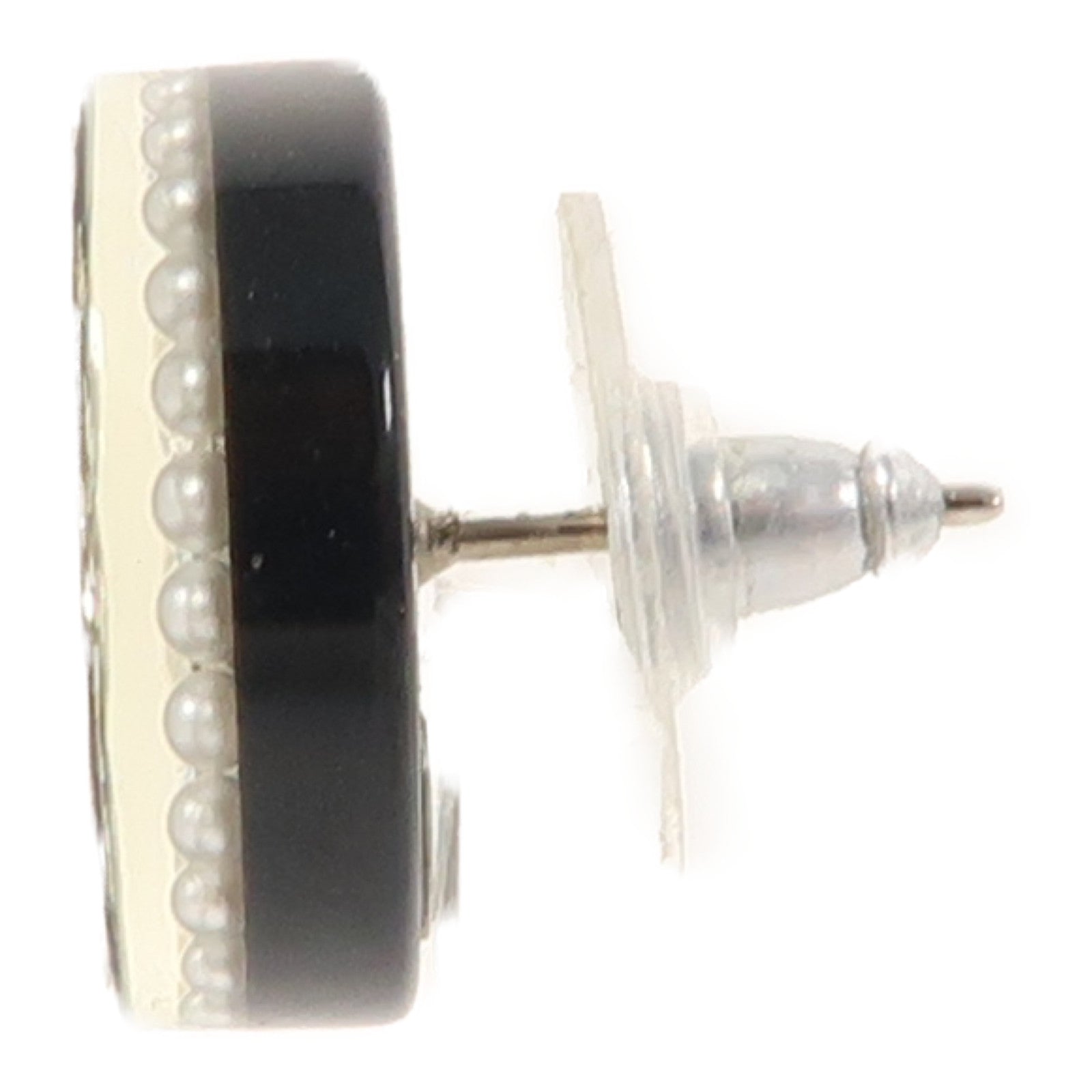 CHANEL PVC Earrings耳環黑色