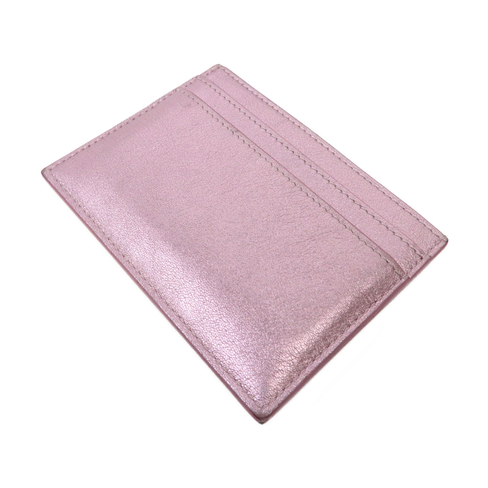 SAINT LAURENT 牛皮皮革Card Case卡片套紫色
