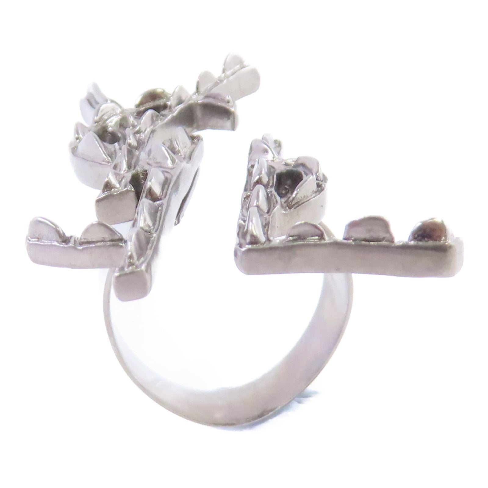 SAINT LAURENT 金屬YSL Ring戒指US#6