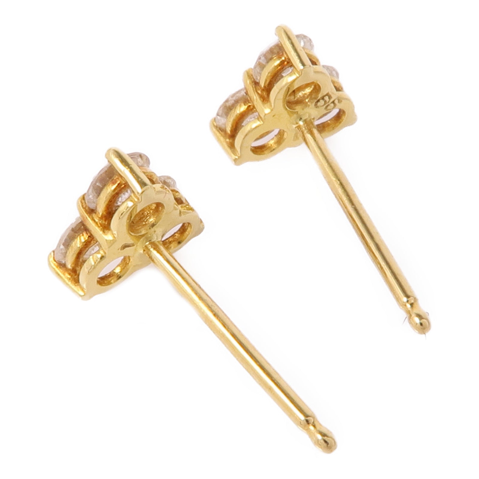 JEWELRY 18K黃金Diamond Earrings鑽石耳環