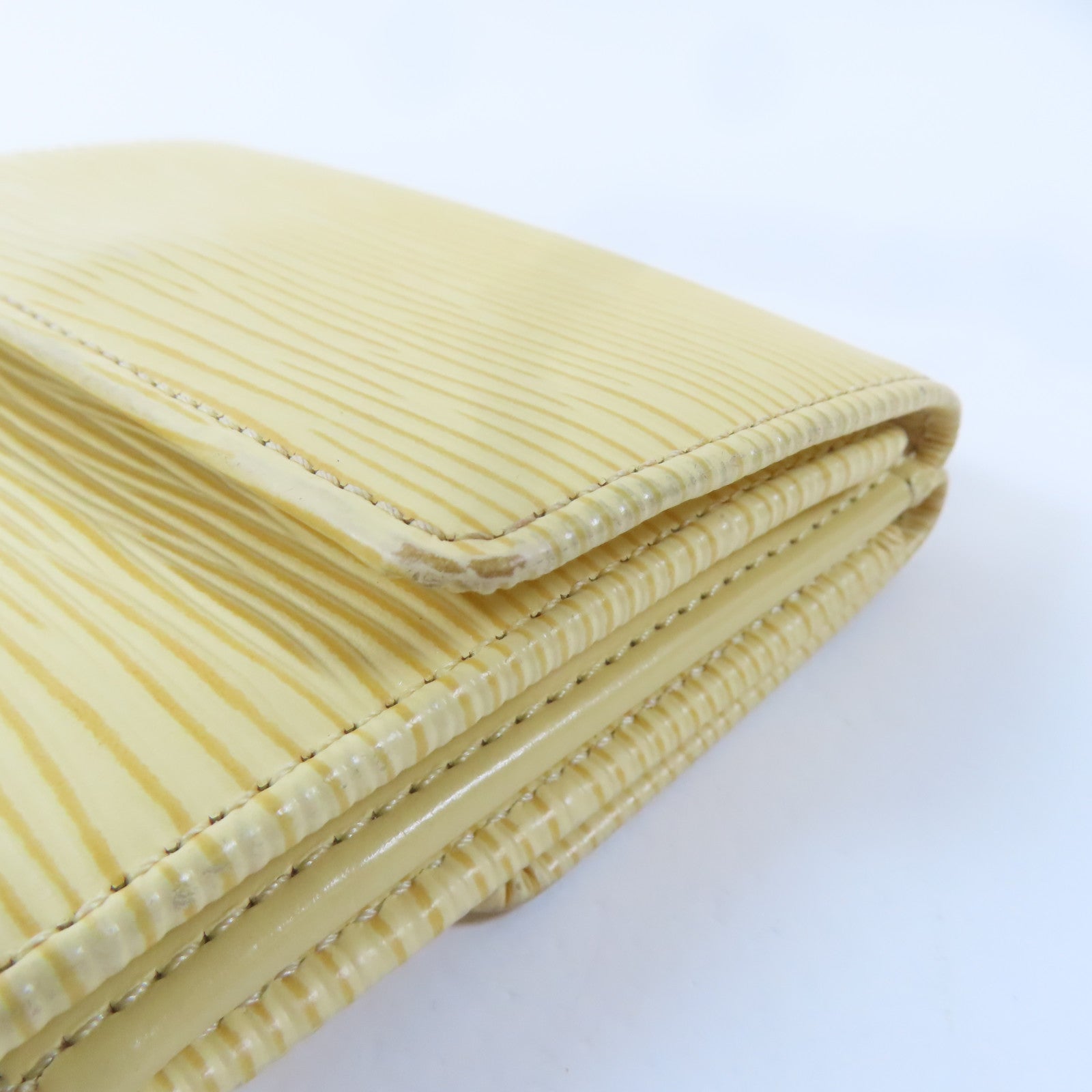 LOUIS VUITTON 【激減優惠】Epi W Hook Wallet錢包黃色