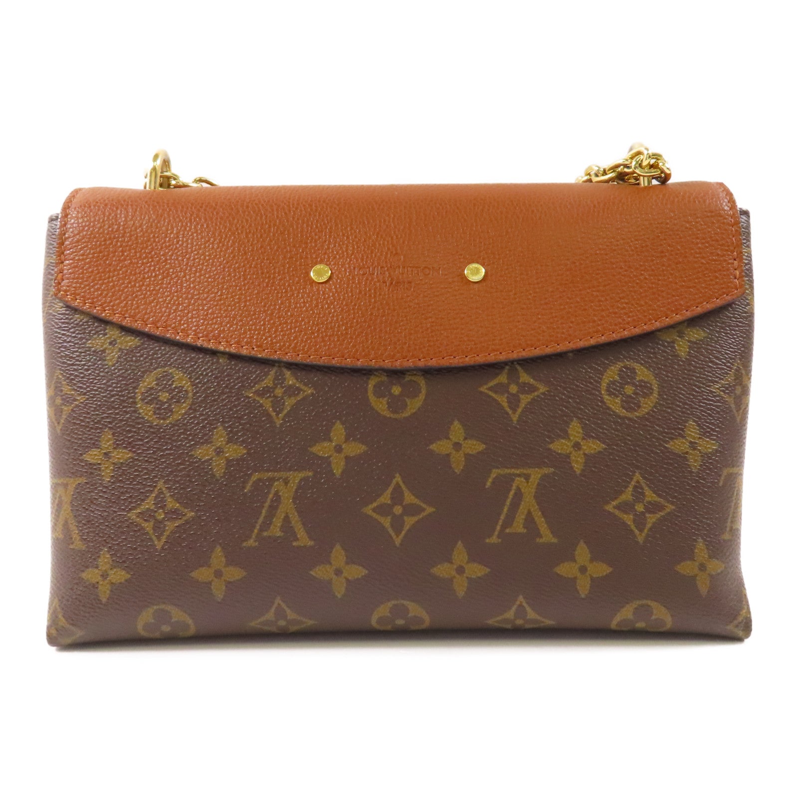 LOUIS VUITTON 【激減優惠】Monogram Saint Placide金扣鏈帶肩背袋
