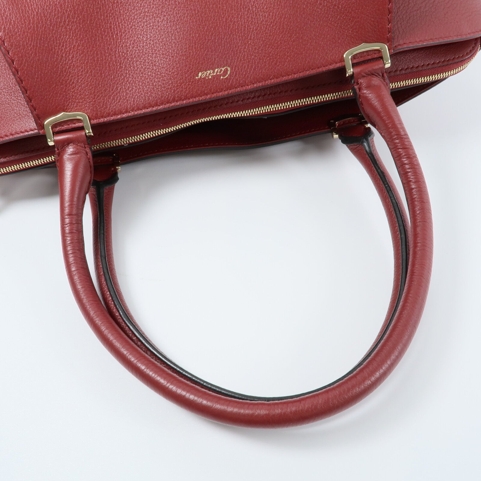 CARTIER 牛皮皮革Hand Bag手挽袋