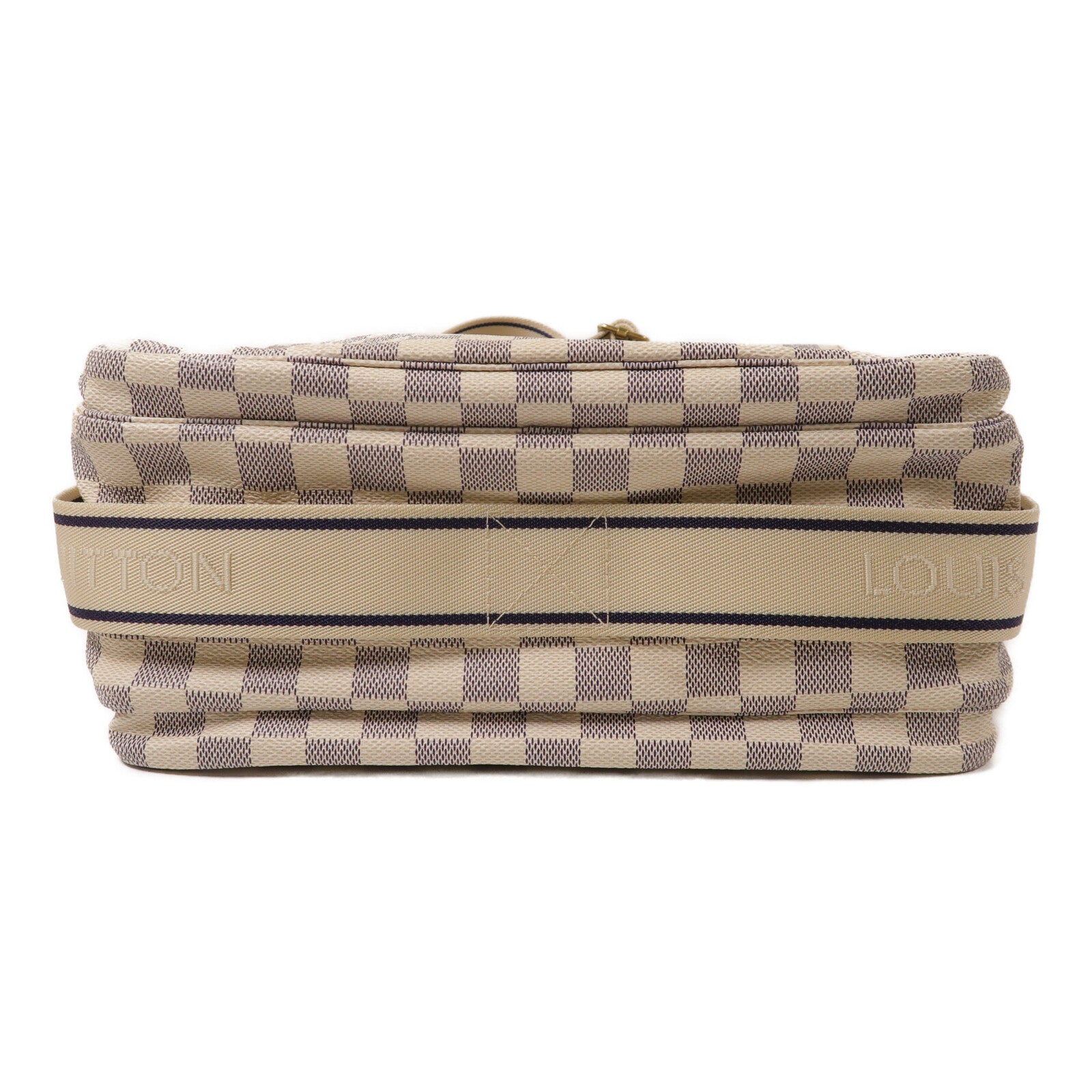 LOUIS VUITTON Damier Azur Naviglio肩背袋