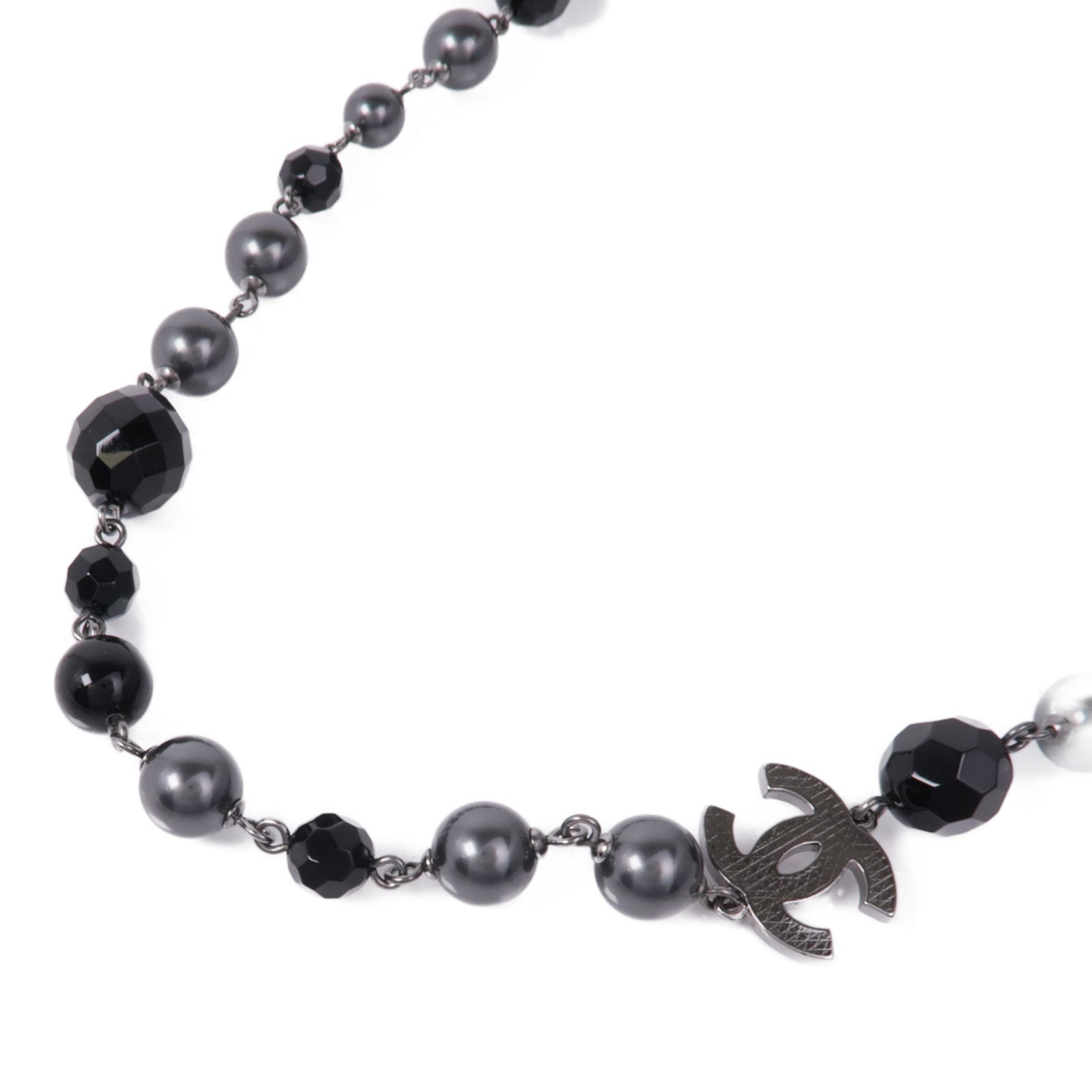 CHANEL PVC/金屬Necklace項鍊