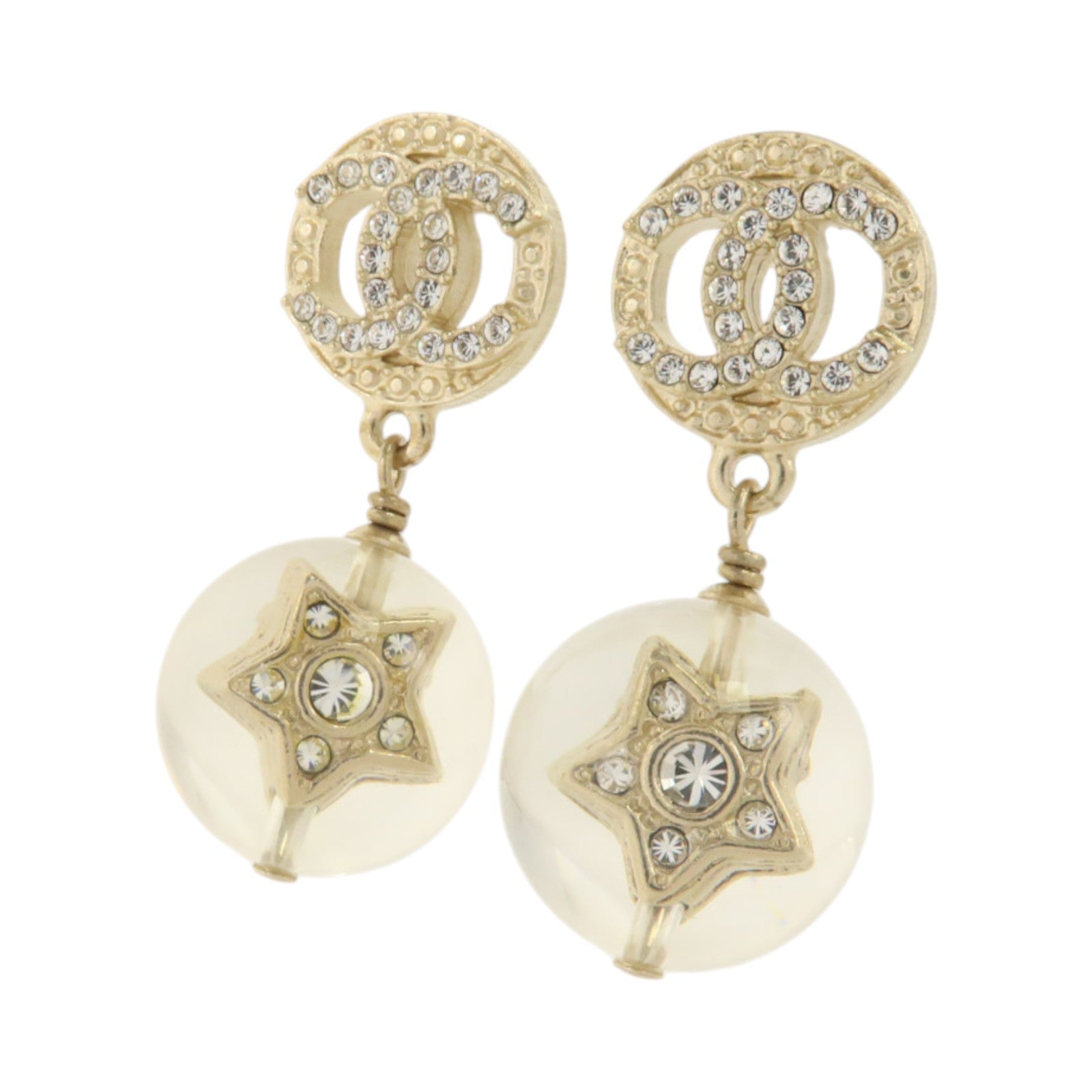 CHANEL PVC/金屬Earrings耳環