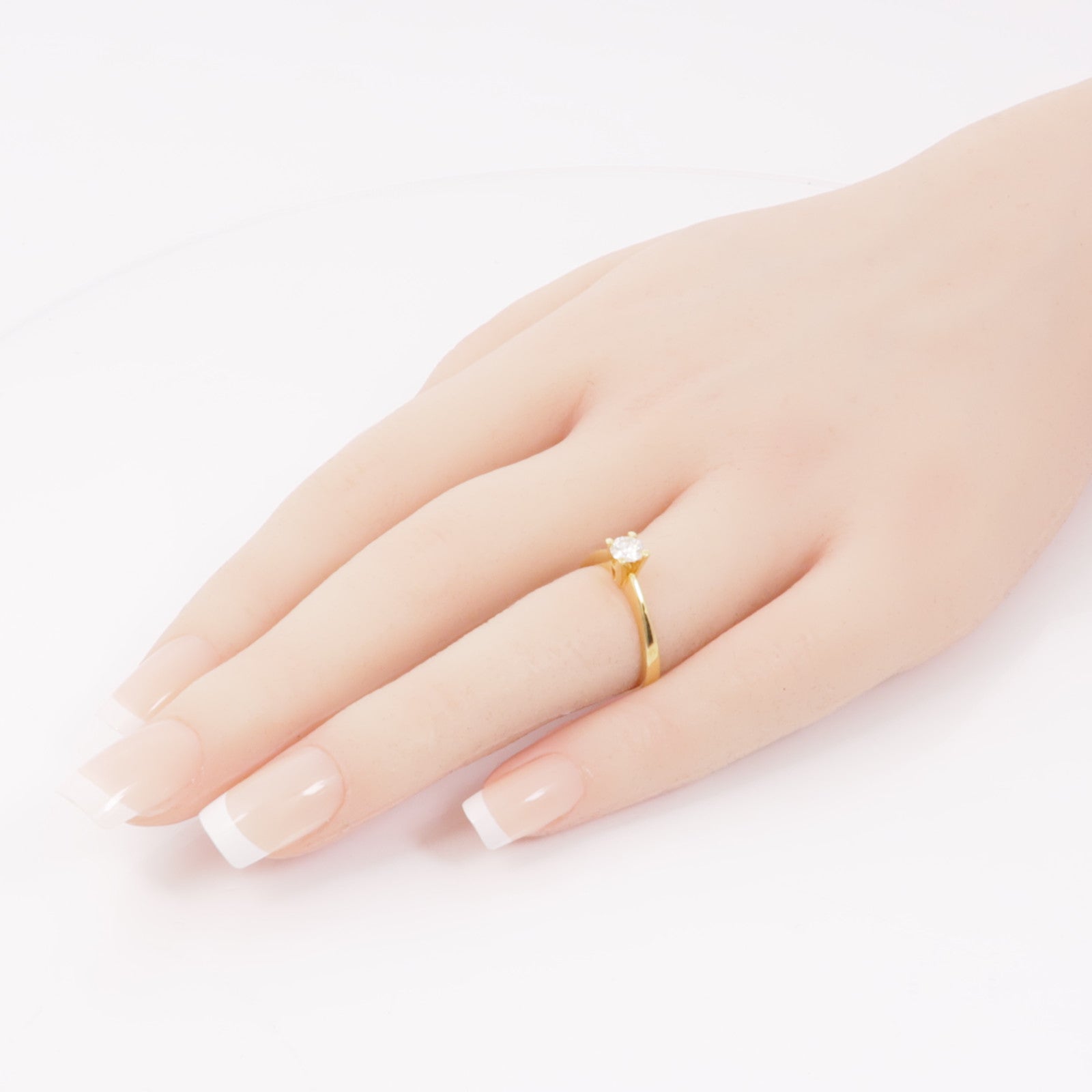 JEWELRY 18K黃金Diamond Ring鑽石戒指US#5.75