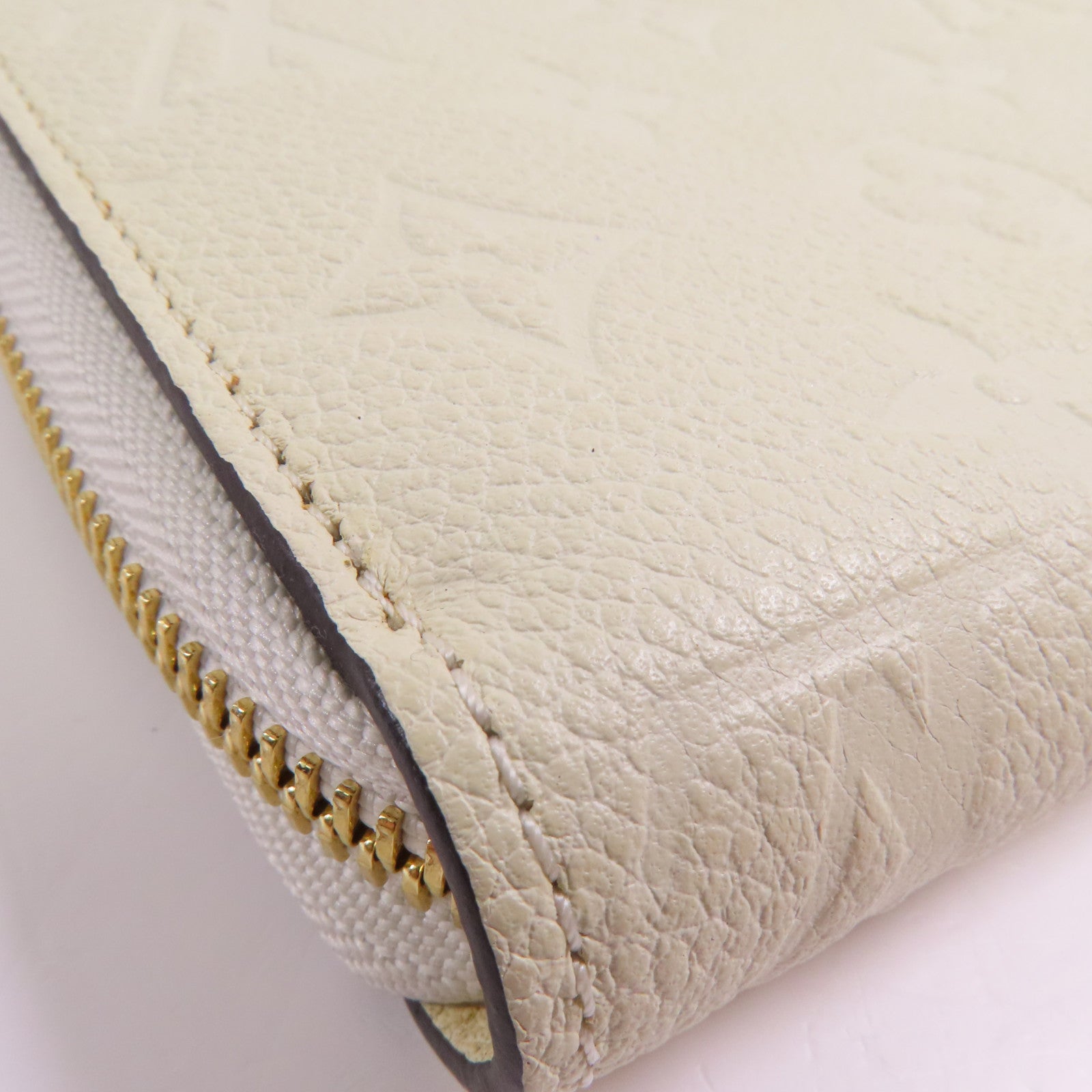 LOUIS VUITTON Monogram Empreinte Zippy Wallet金扣長錢包