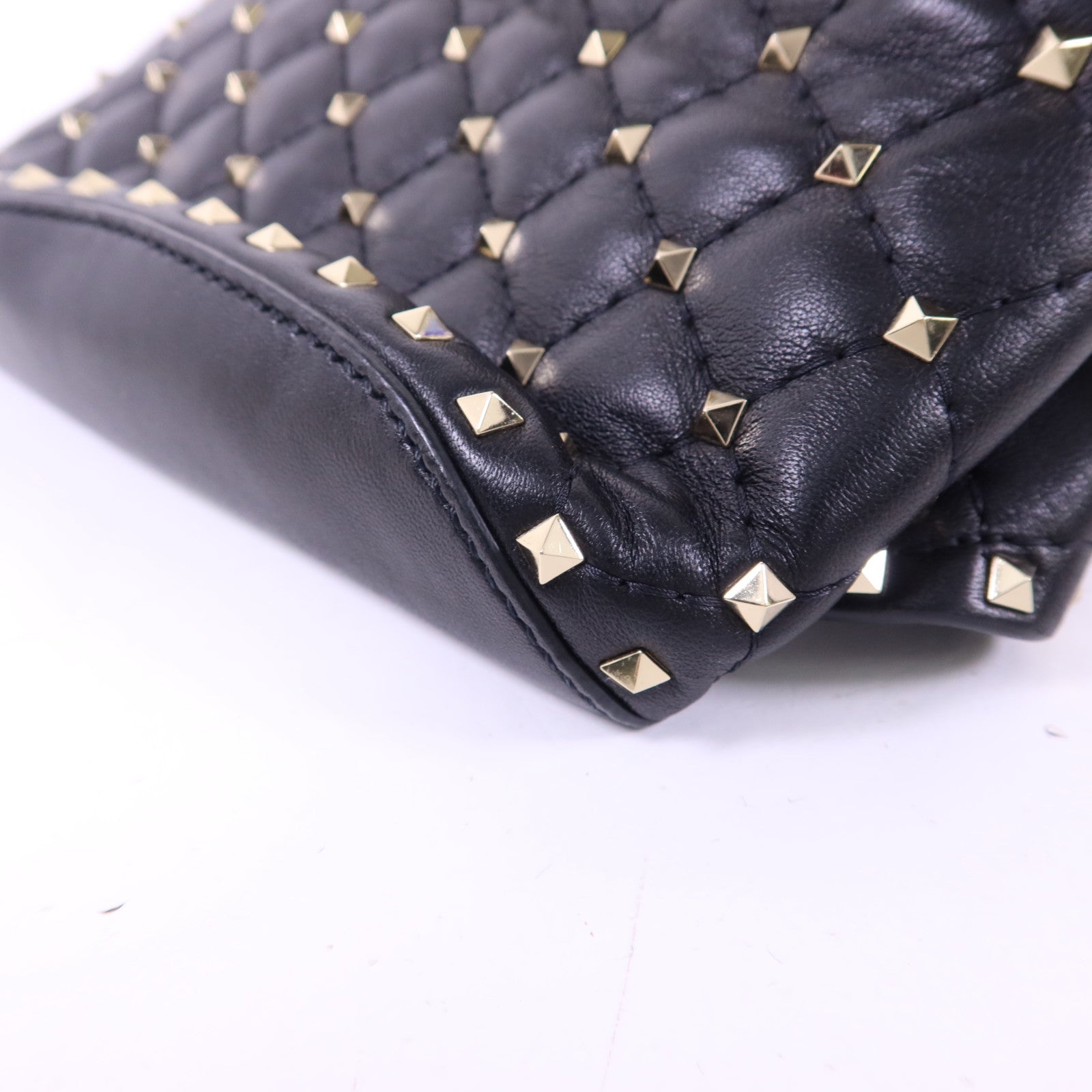 Valentino 牛皮皮革Waist Bag金扣腰包