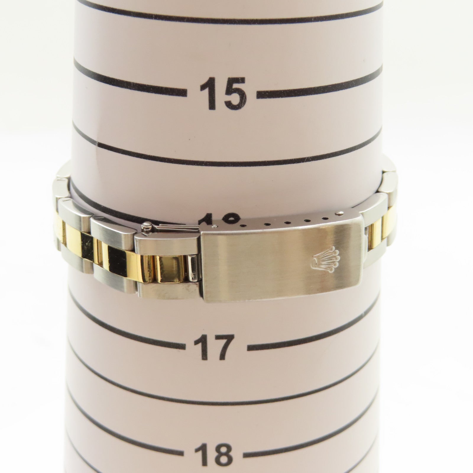 ROLEX Datejust 18K黃金/不鏽鋼自動機芯手錶白色