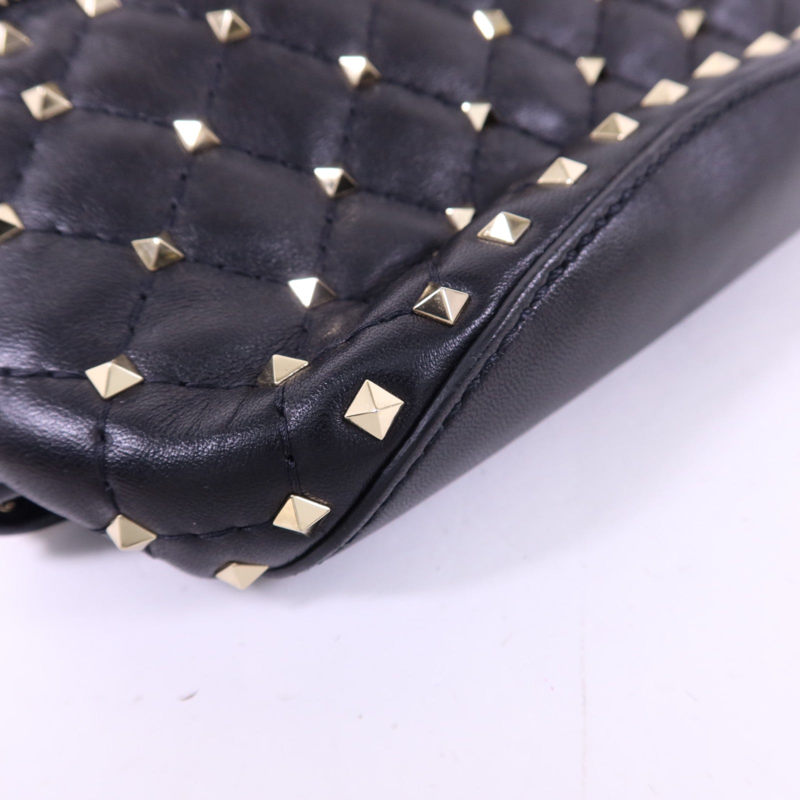 Valentino 牛皮皮革Waist Bag金扣腰包