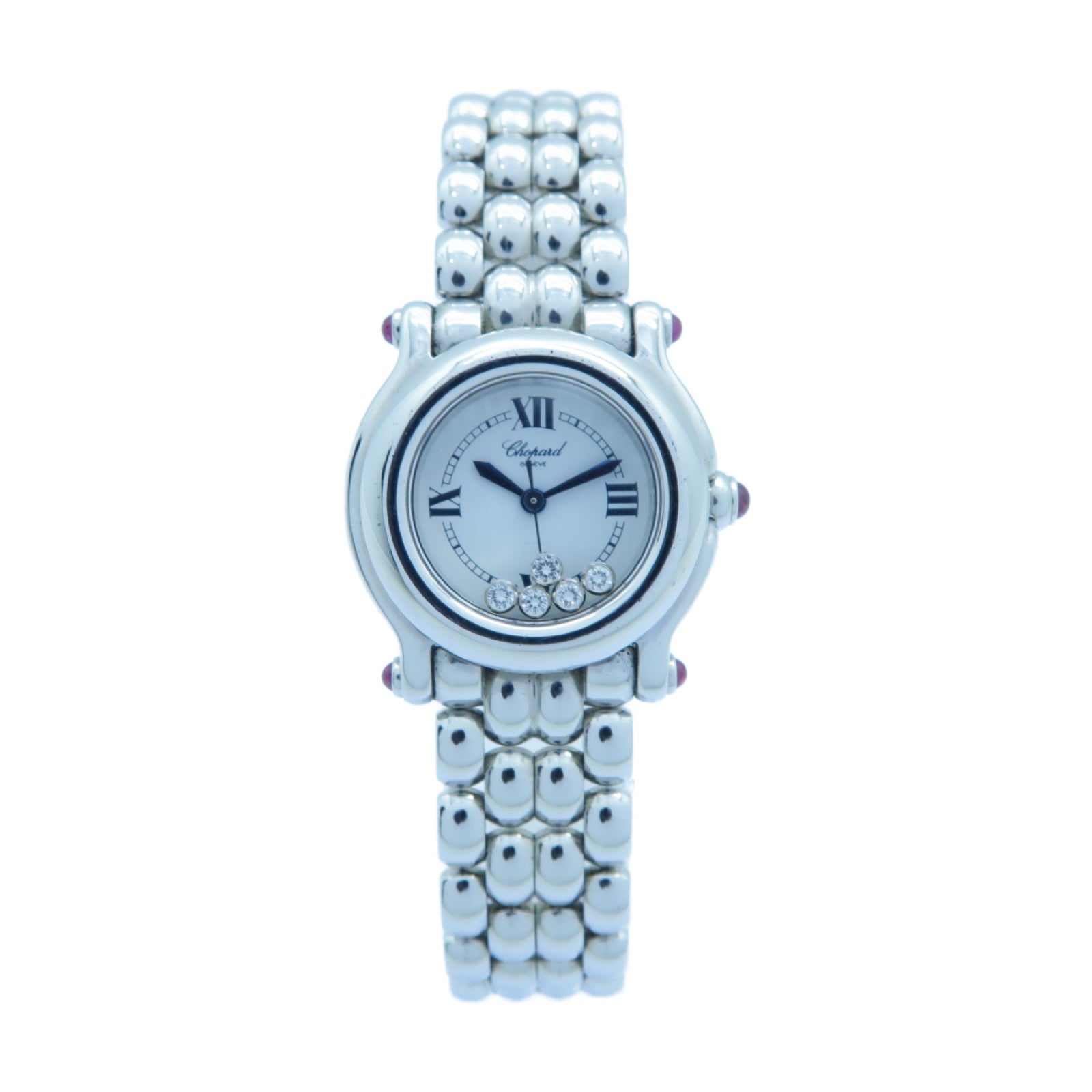 Chopard Happy Sport不鏽鋼手錶石英機芯白色