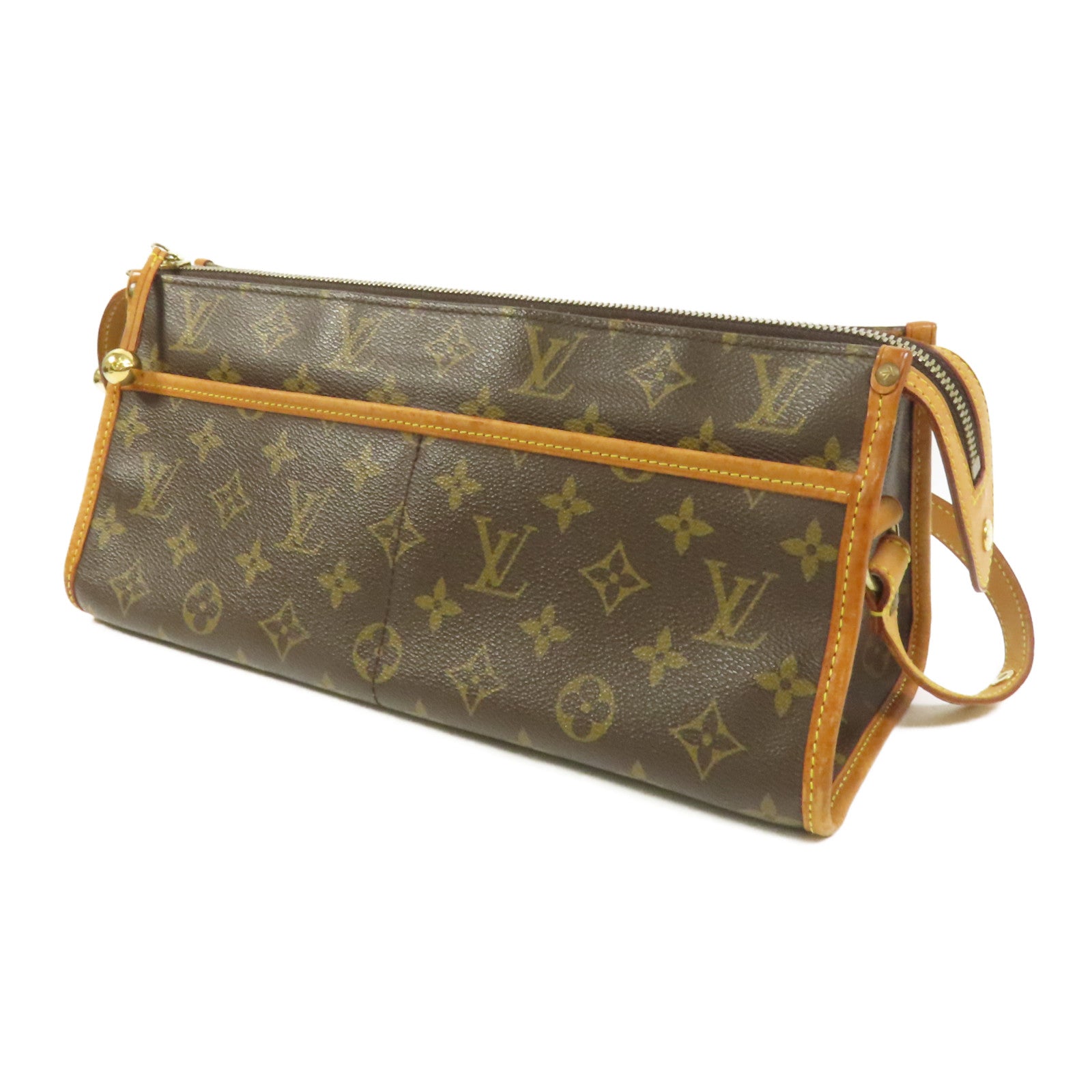 LOUIS VUITTON Monogram Popincourt Long金扣肩背袋