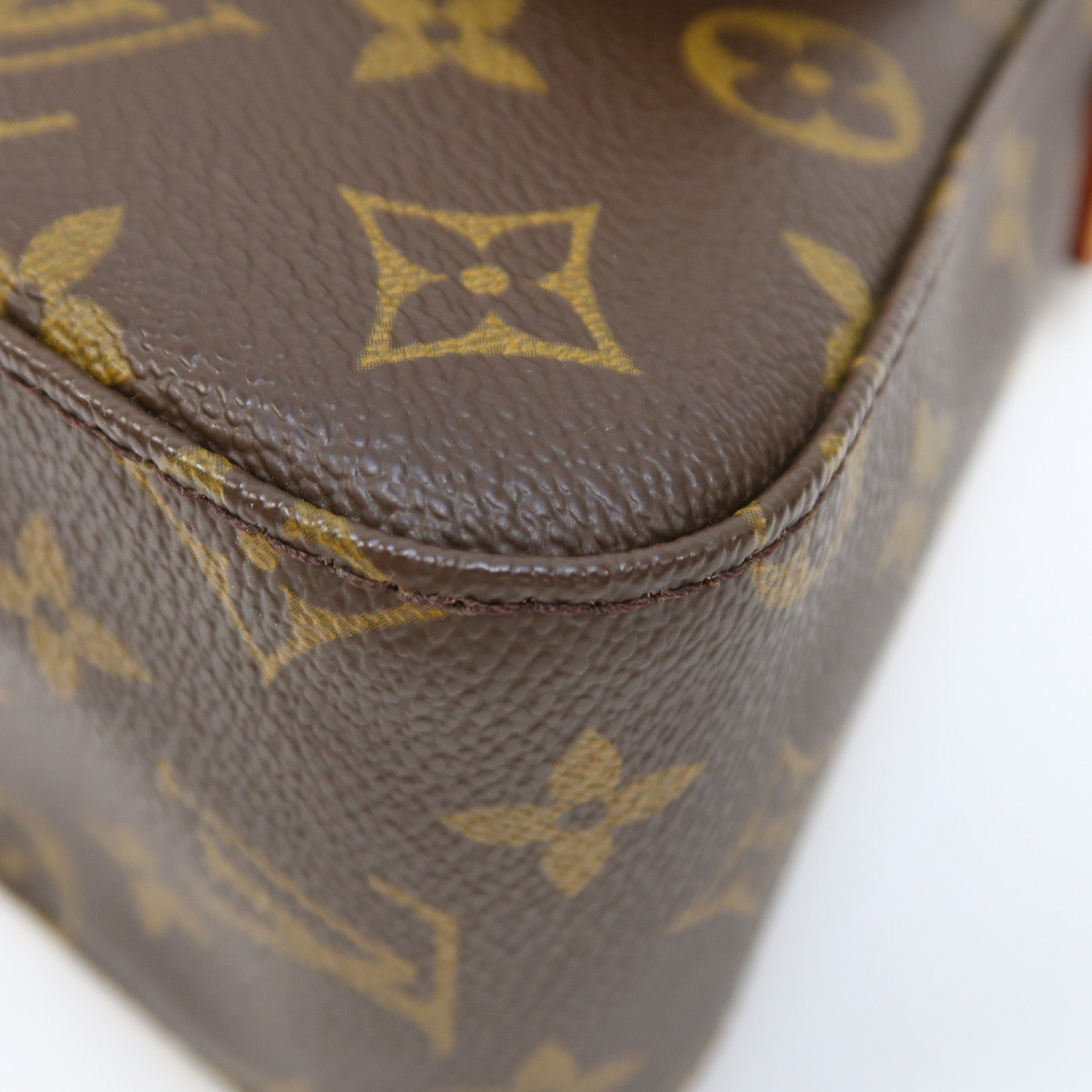 LOUIS VUITTON Monogram Mini Looping金扣肩背袋啡色