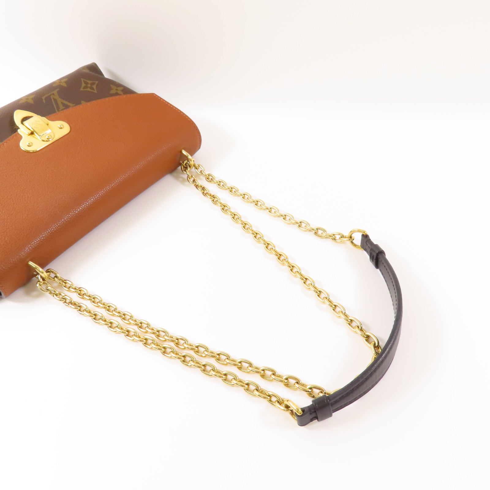 LOUIS VUITTON 【激減優惠】Monogram Saint Placide金扣鏈帶肩背袋