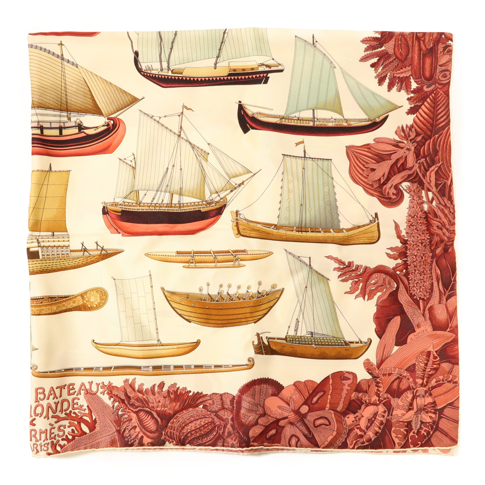 HERMES 絲質90x90 Scarf絲巾