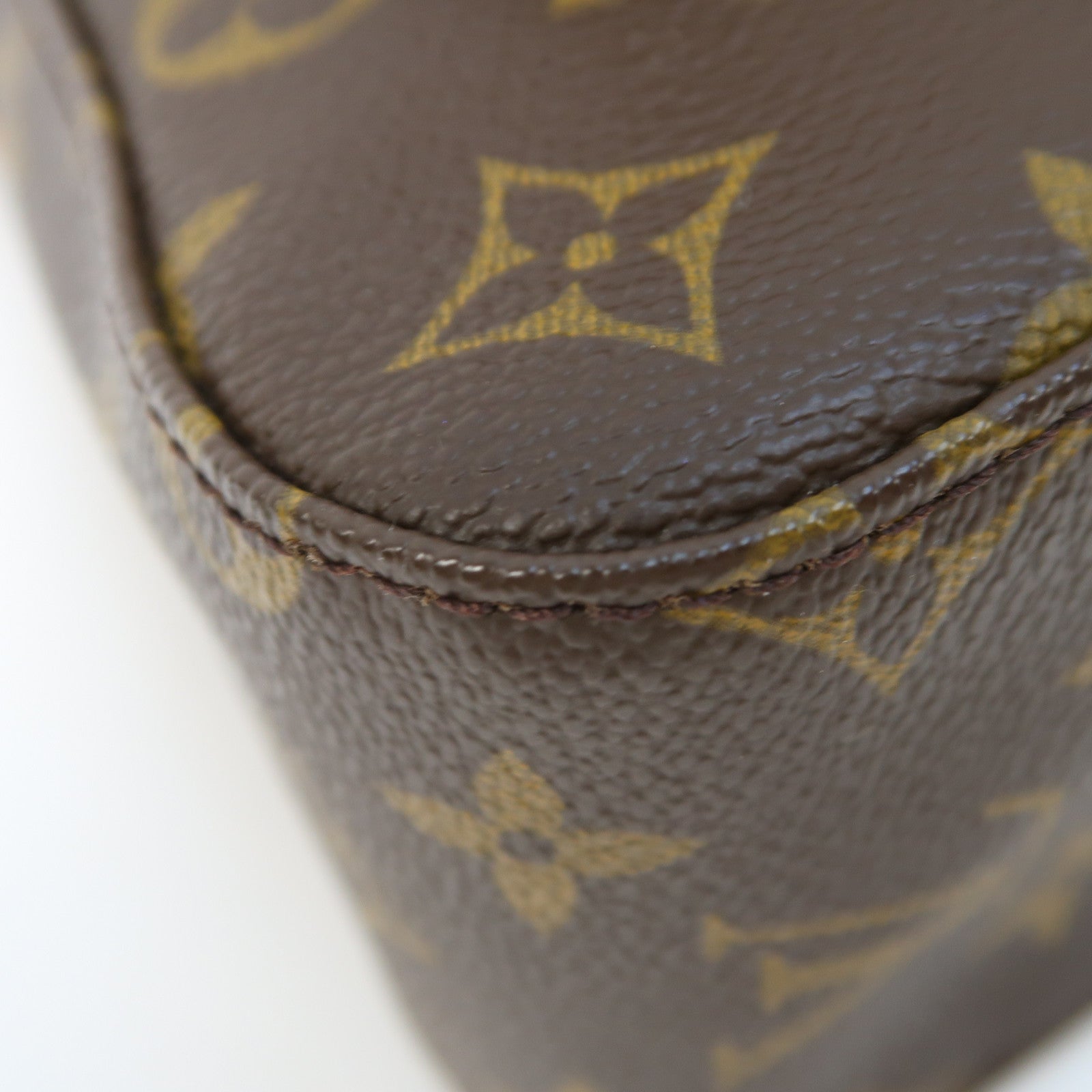 LOUIS VUITTON Monogram Mini Looping金扣肩背袋啡色