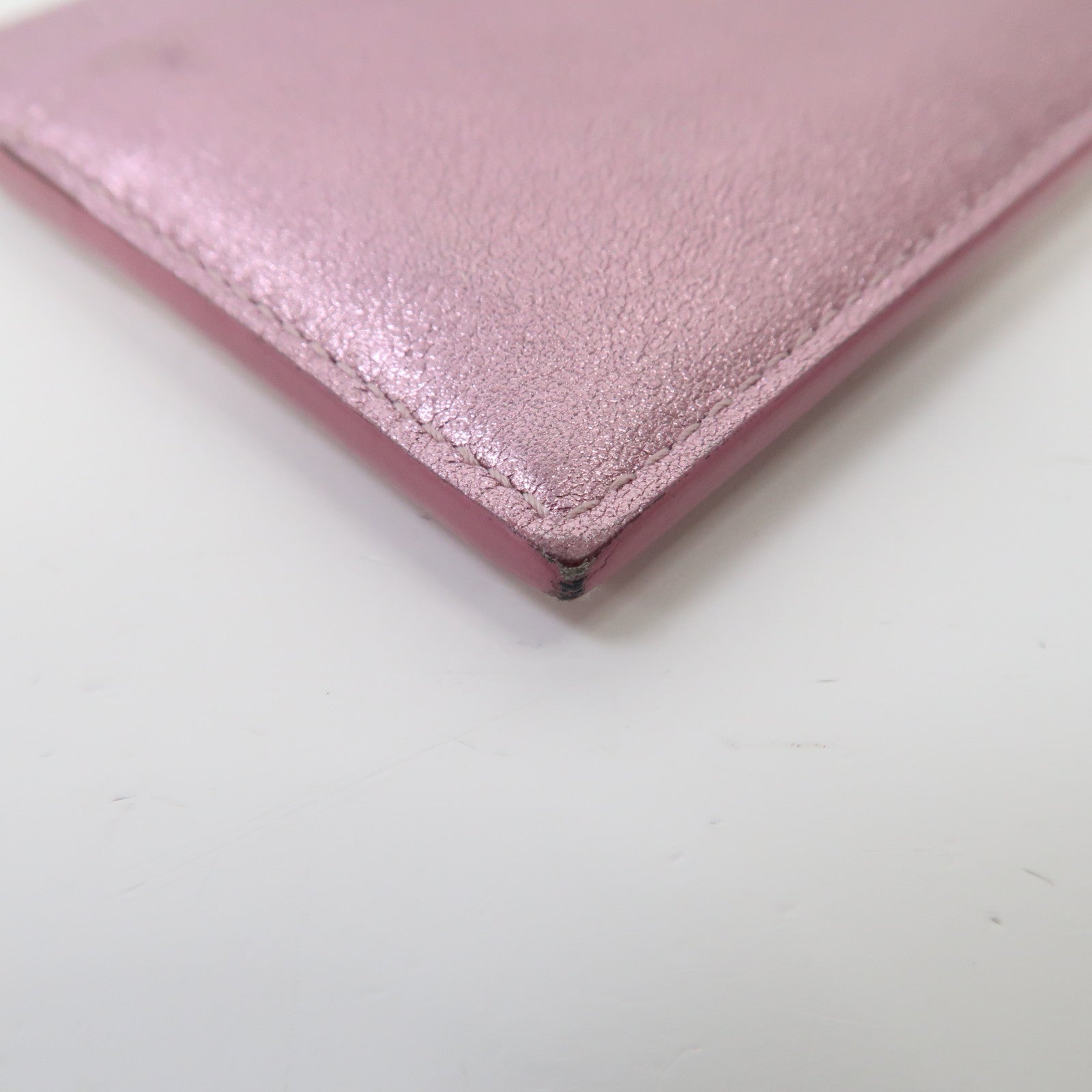 SAINT LAURENT 牛皮皮革Card Case卡片套紫色