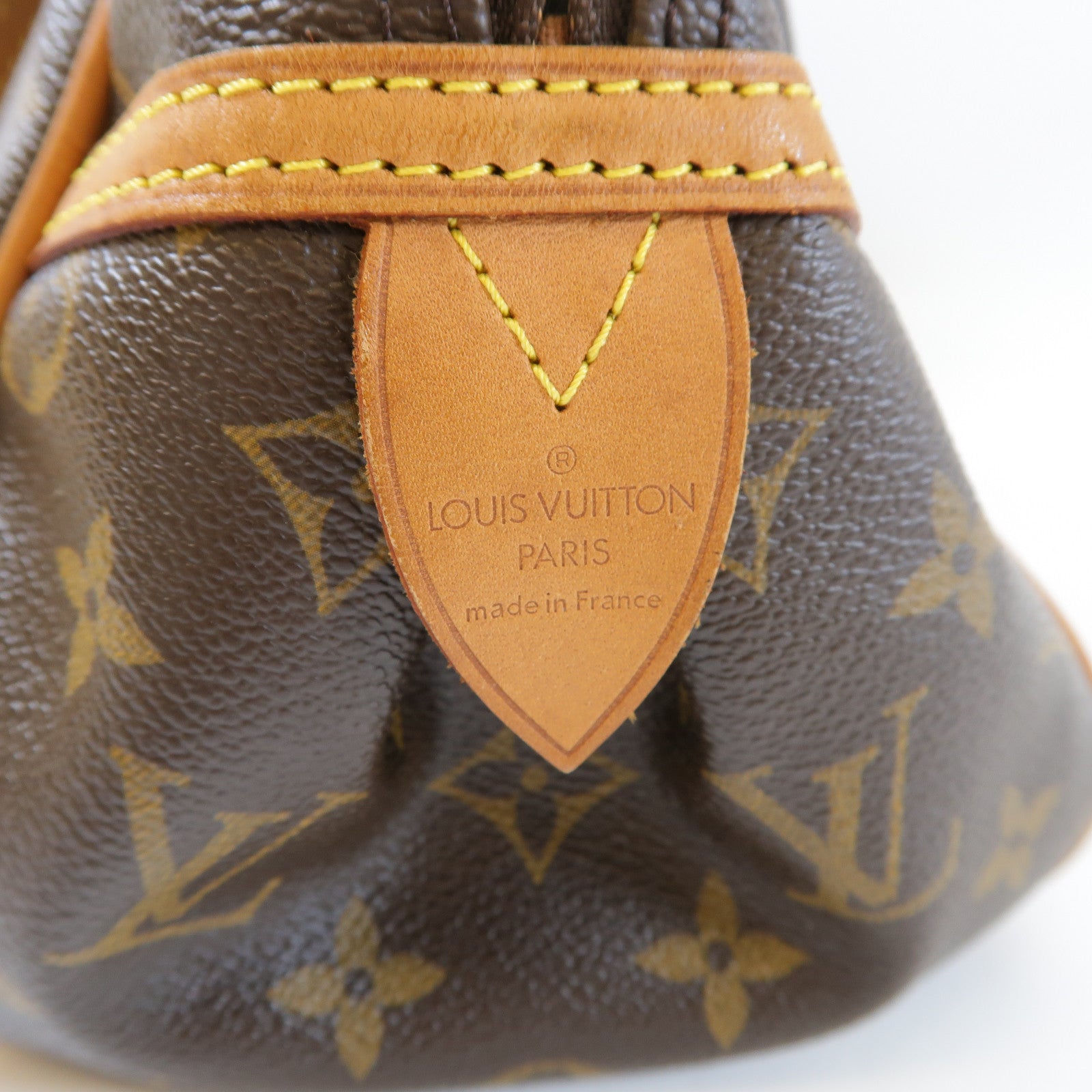 LOUIS VUITTON Monogram Mantergoueil PM金扣肩背袋啡色