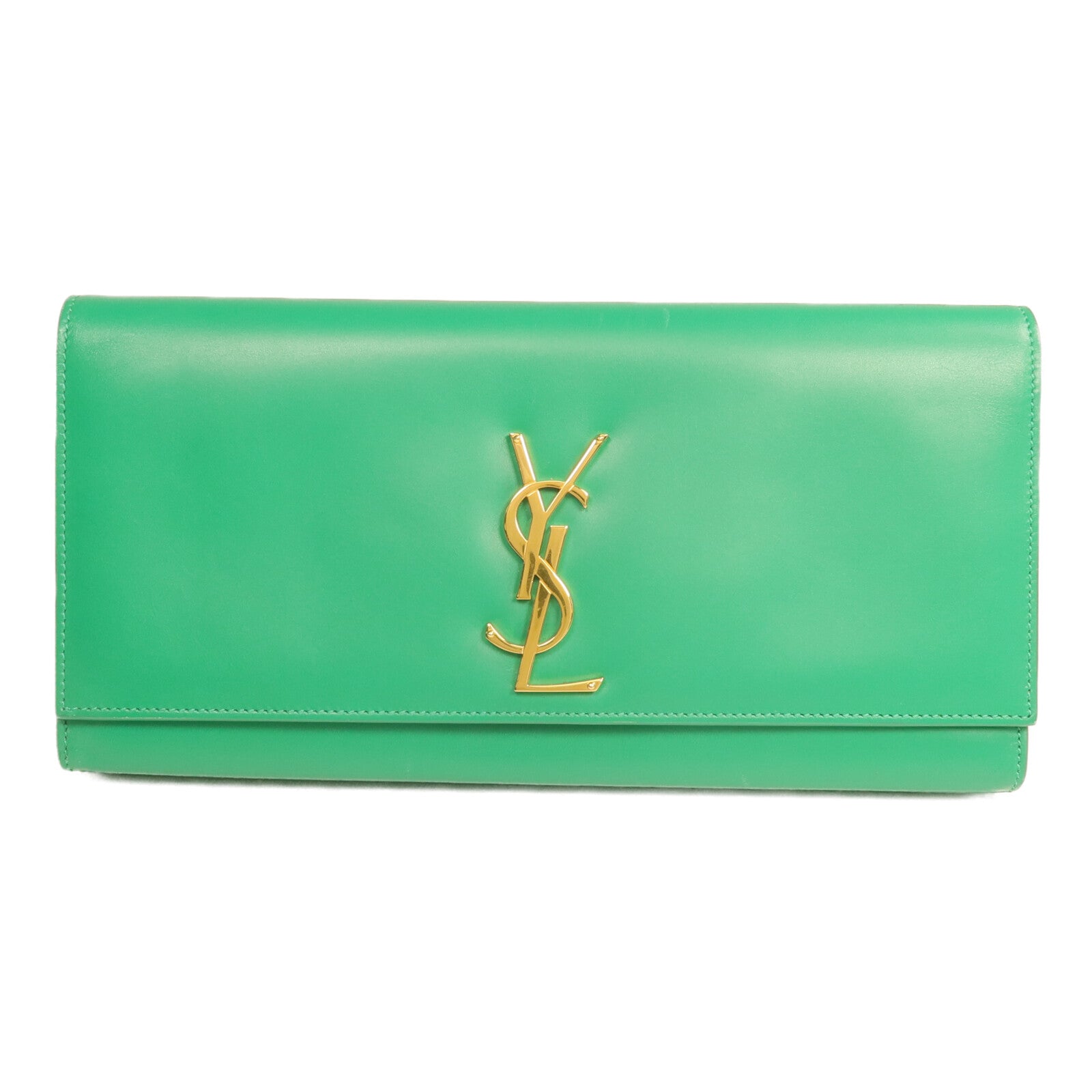 SAINT LAURENT 牛皮皮革Clutch手拿包