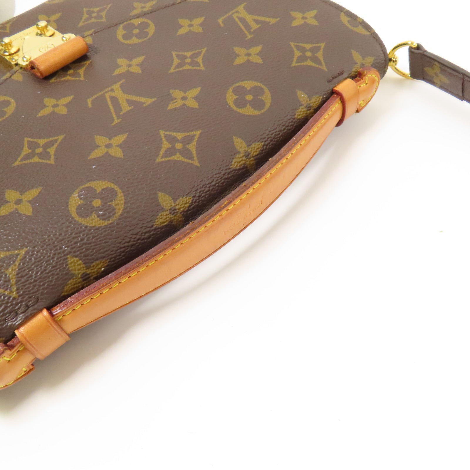 LOUIS VUITTON LV GHW Pochette Metis MM 2 Way Bag M44875 Monogram Brown