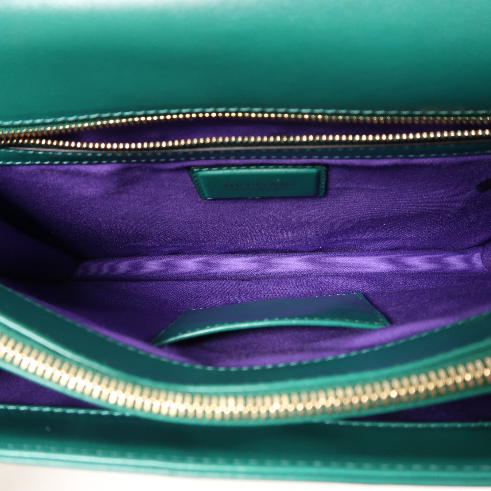 BVLGARI 牛皮皮革Serpenti Forever金扣鏈帶肩背袋