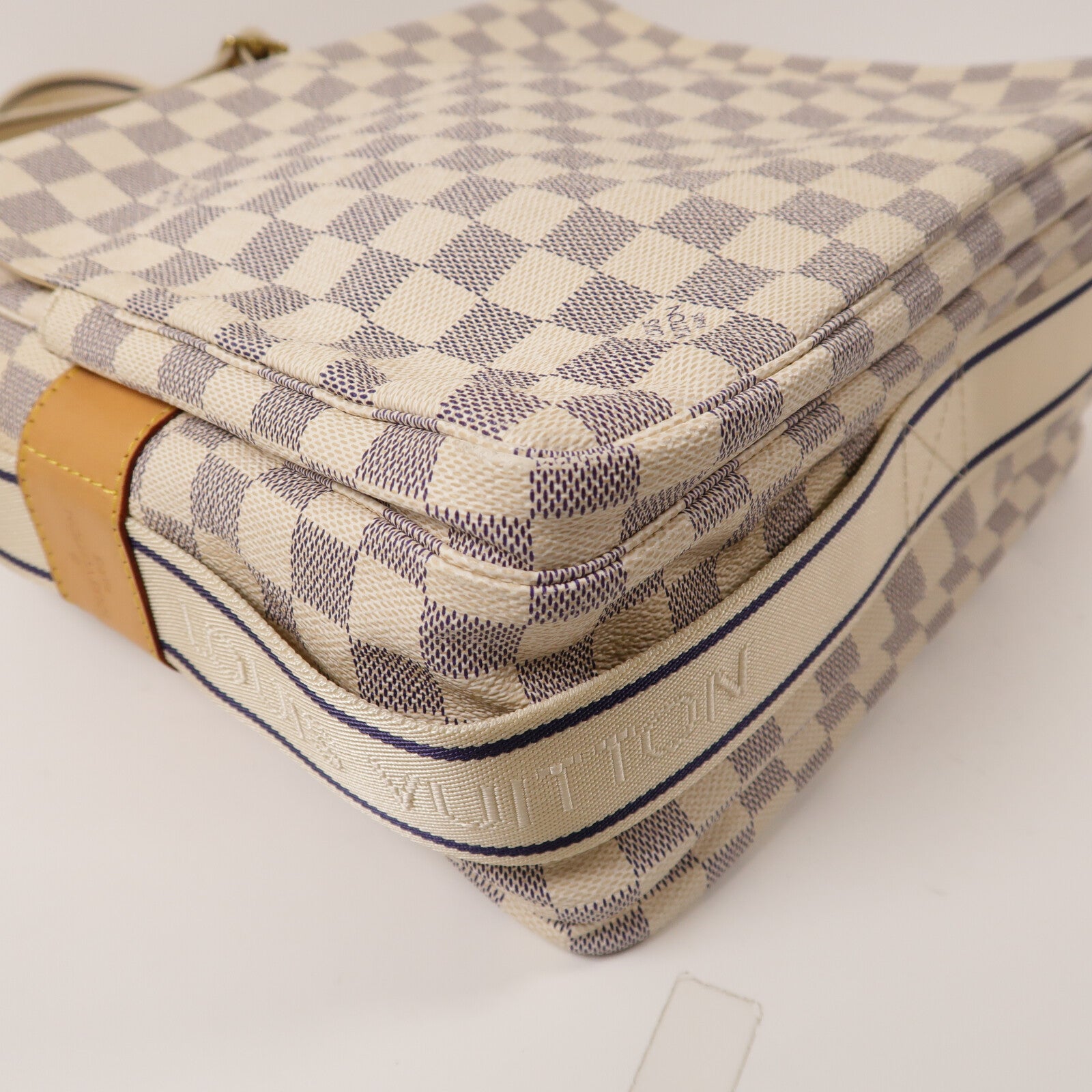 LOUIS VUITTON Damier Azur Naviglio肩背袋