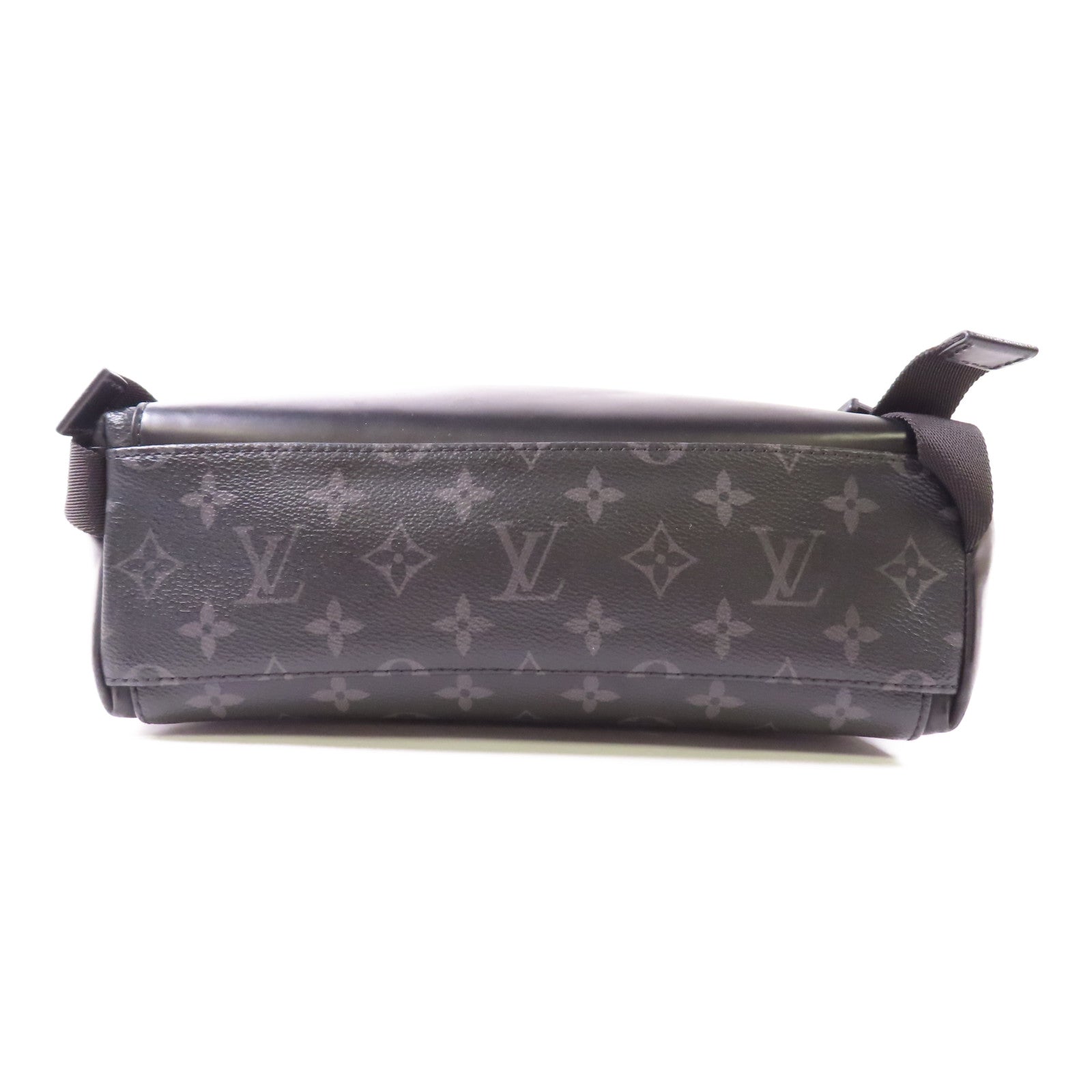 LOUIS VUITTON Monogram Eclipse Messenger PM Voyager銀扣肩背袋