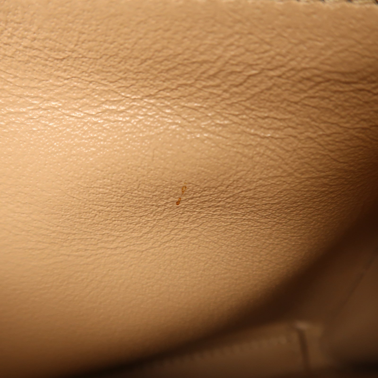 CHANEL CC GHW Vanity Case 2 Way Shoulder Bag A93343 Calfskin Leather Beige