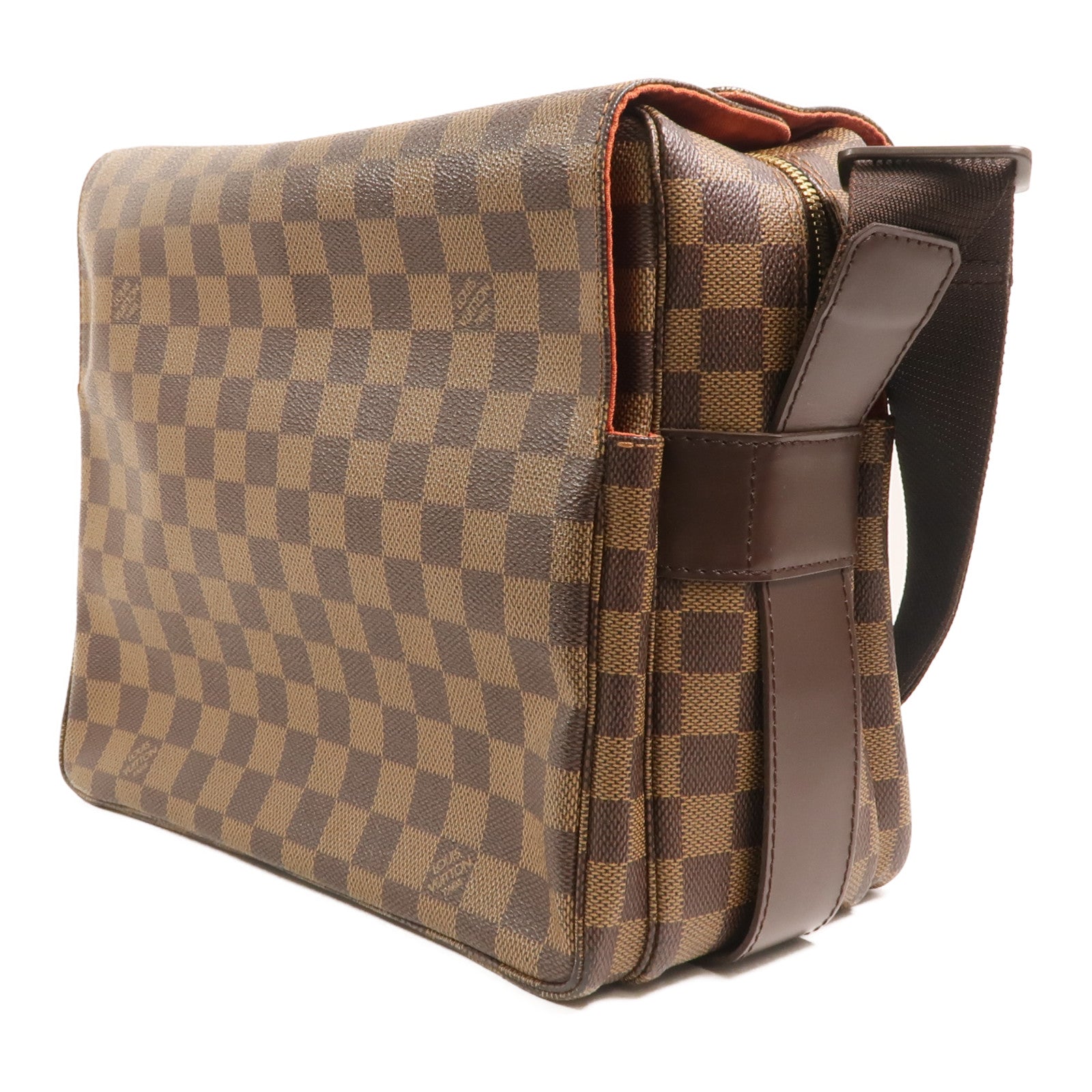 LOUIS VUITTON Damier Naviglio金扣肩背袋