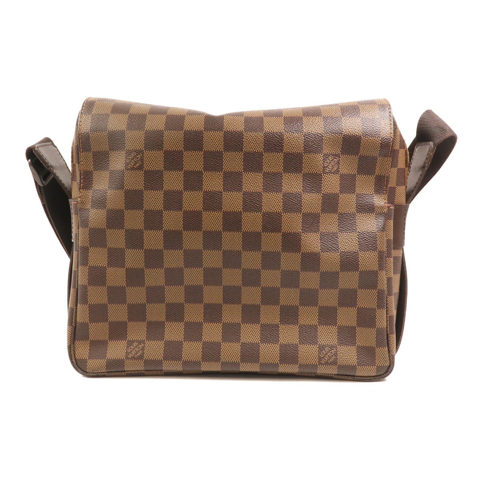LOUIS VUITTON Damier Naviglio金扣肩背袋