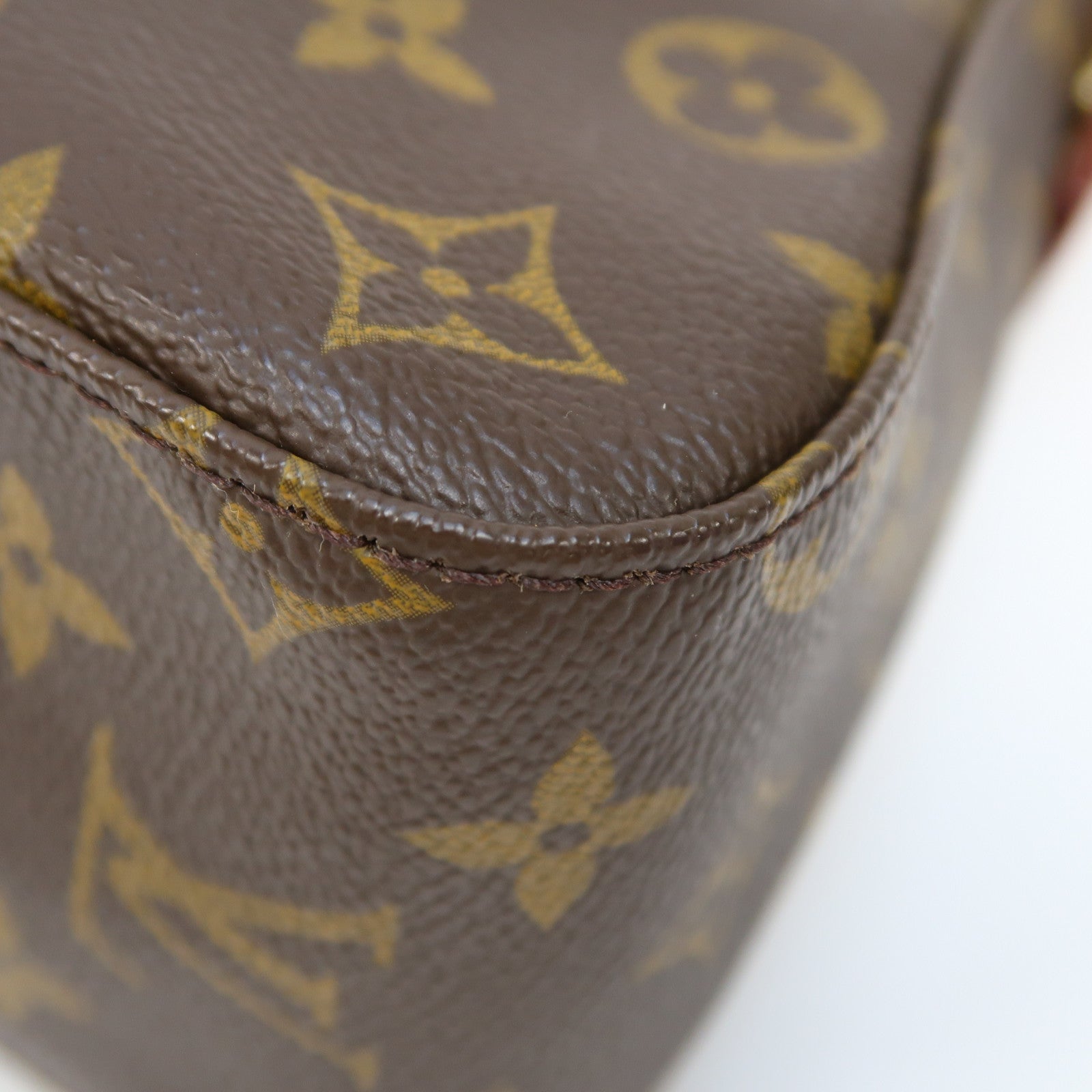 LOUIS VUITTON Monogram Mini Looping金扣肩背袋啡色
