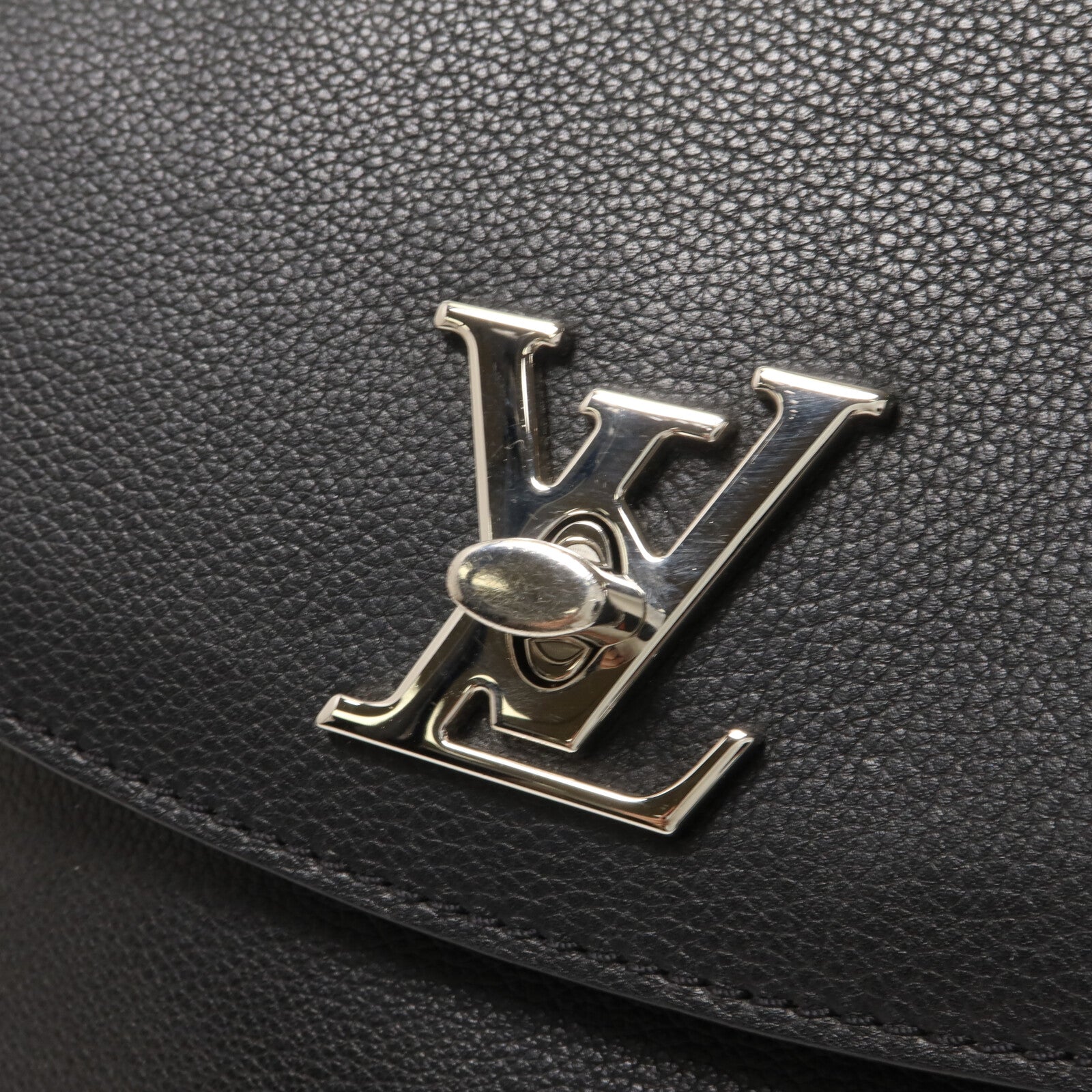 LOUIS VUITTON 牛皮皮革Lockme Ever BB手挽肩背兩用袋