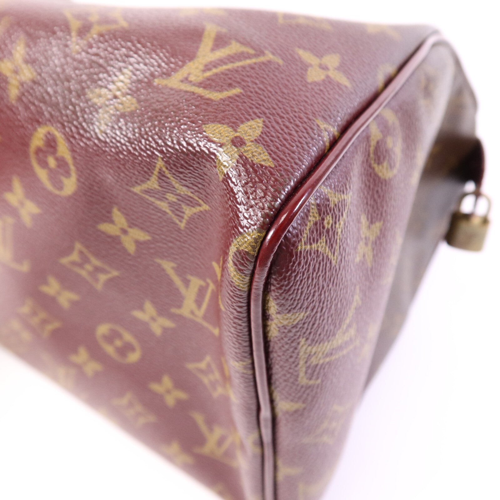 LOUIS VUITTON Monogram Mirage Speedy 30金扣手挽袋