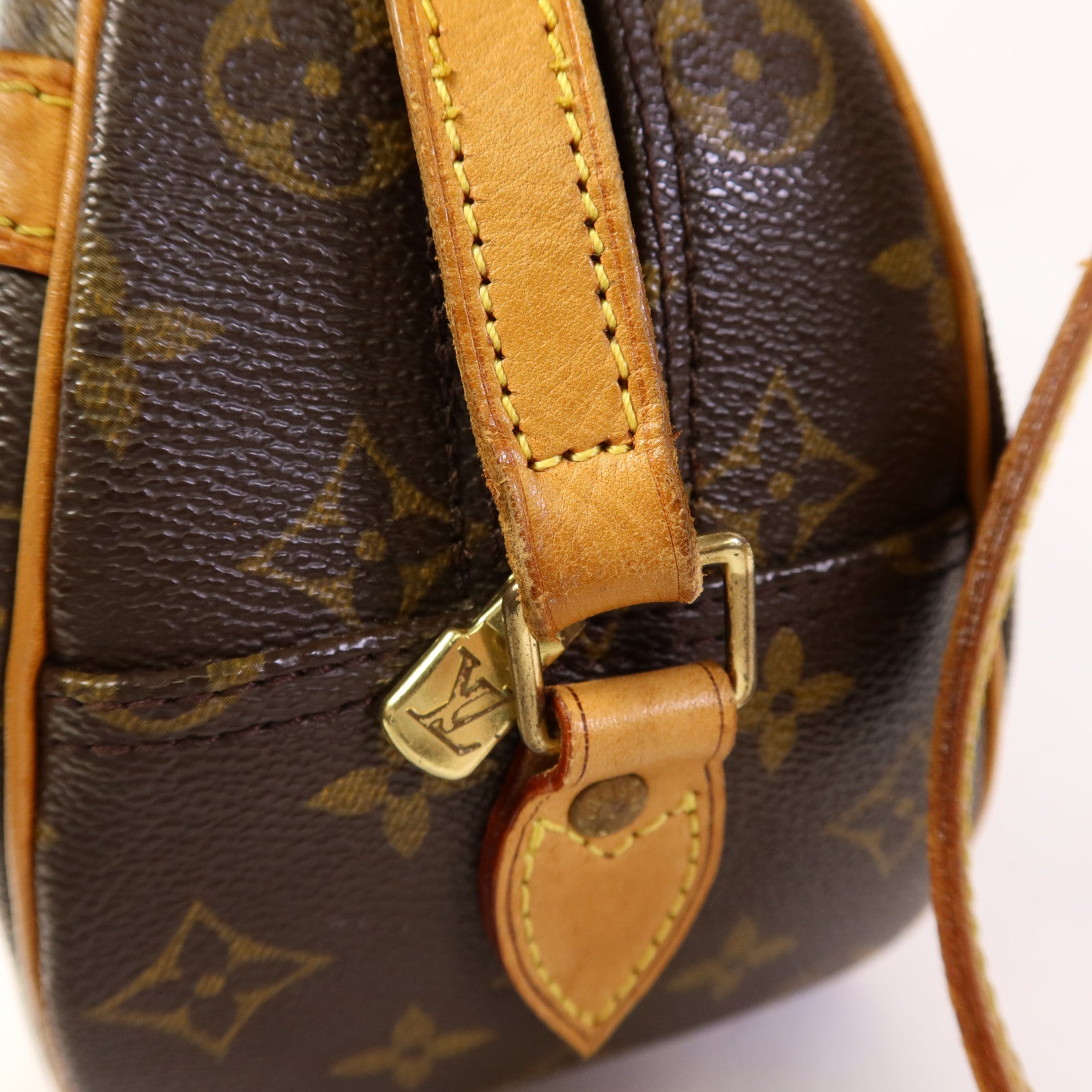 LOUIS VUITTON Monogram Blois金扣肩背袋棕色