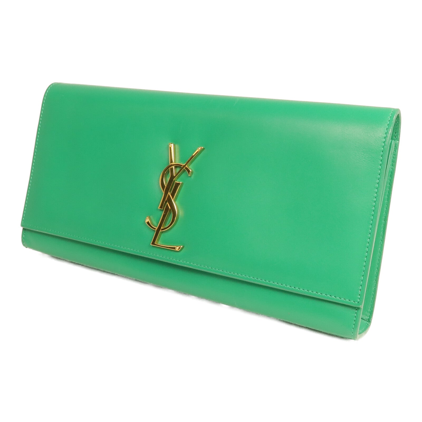 SAINT LAURENT 牛皮皮革Clutch手拿包