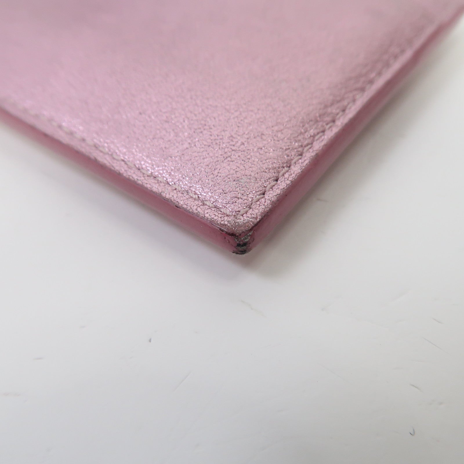 SAINT LAURENT 牛皮皮革Card Case卡片套紫色