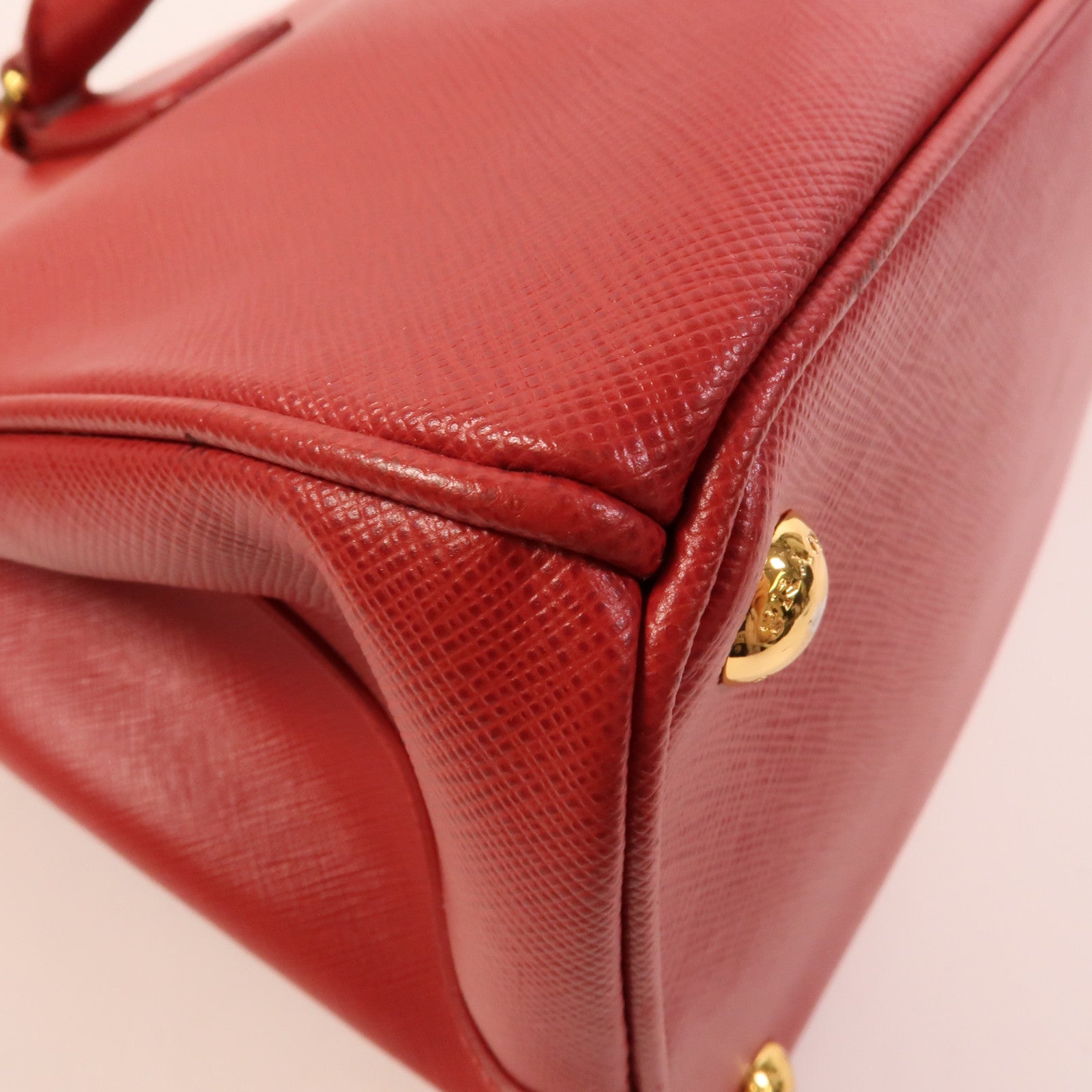 PRADA Saffiano皮革2Way Shoulder手挽肩背兩用袋