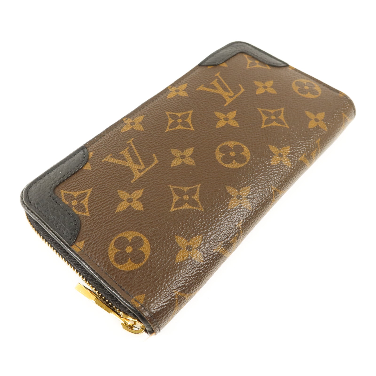 LOUIS VUITTON Monogram Zippy Retiro金扣長錢包